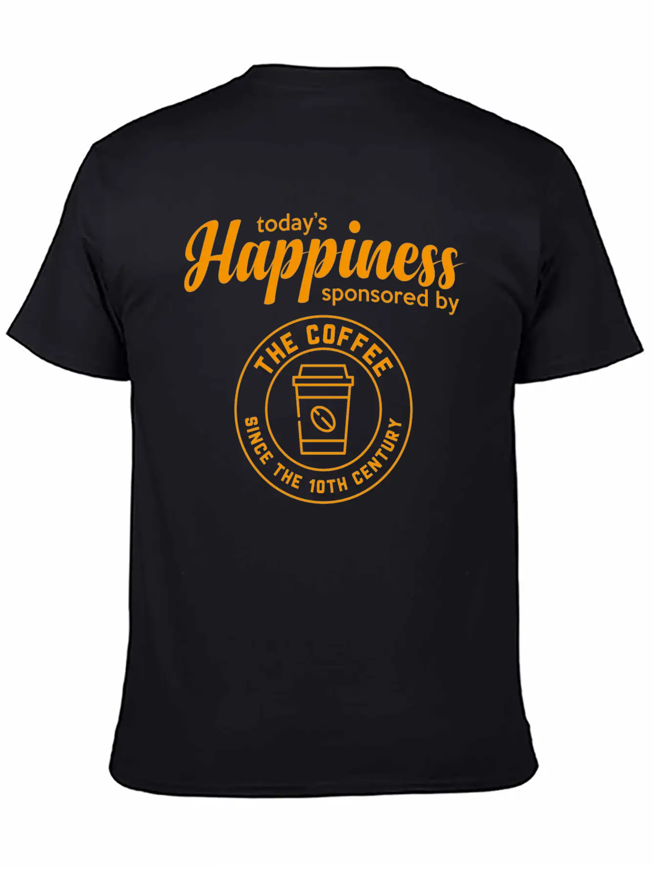 Happiness Unisex Casual T-Shirt – Clean Design For Daily Comfort