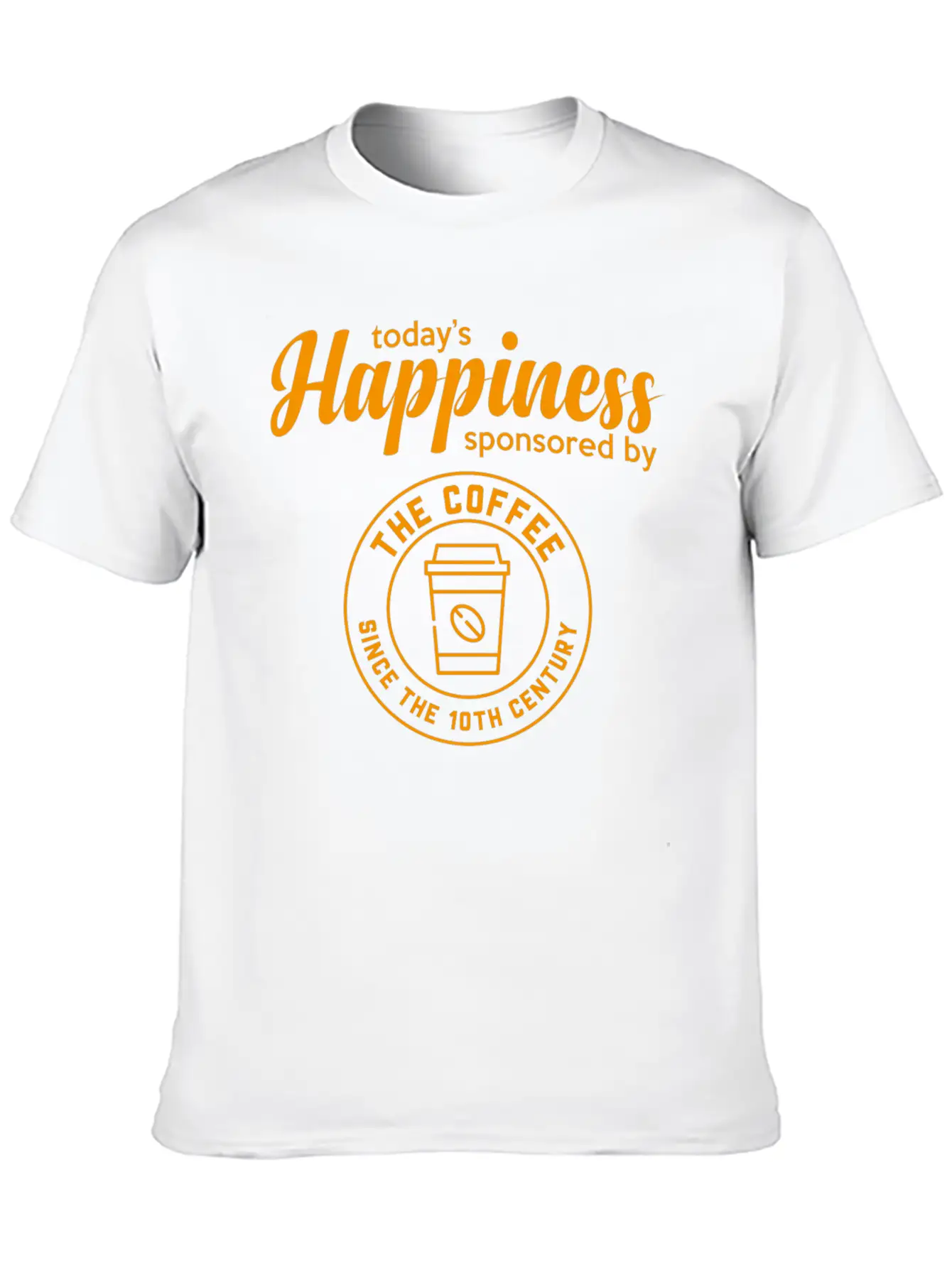 Happiness Unisex Casual T-Shirt – Clean Design For Daily Comfort