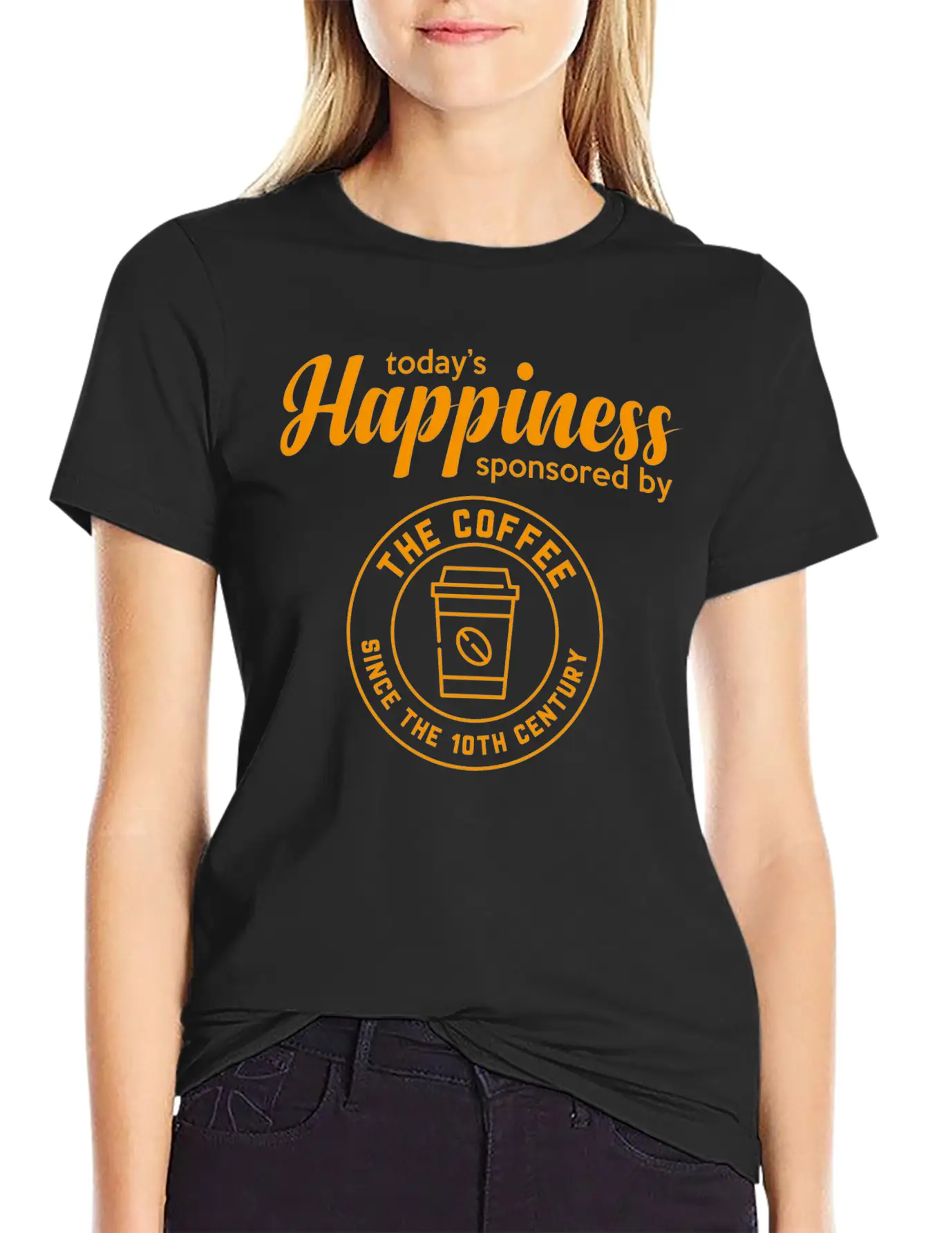 Happiness Unisex Casual T-Shirt – Clean Design For Daily Comfort