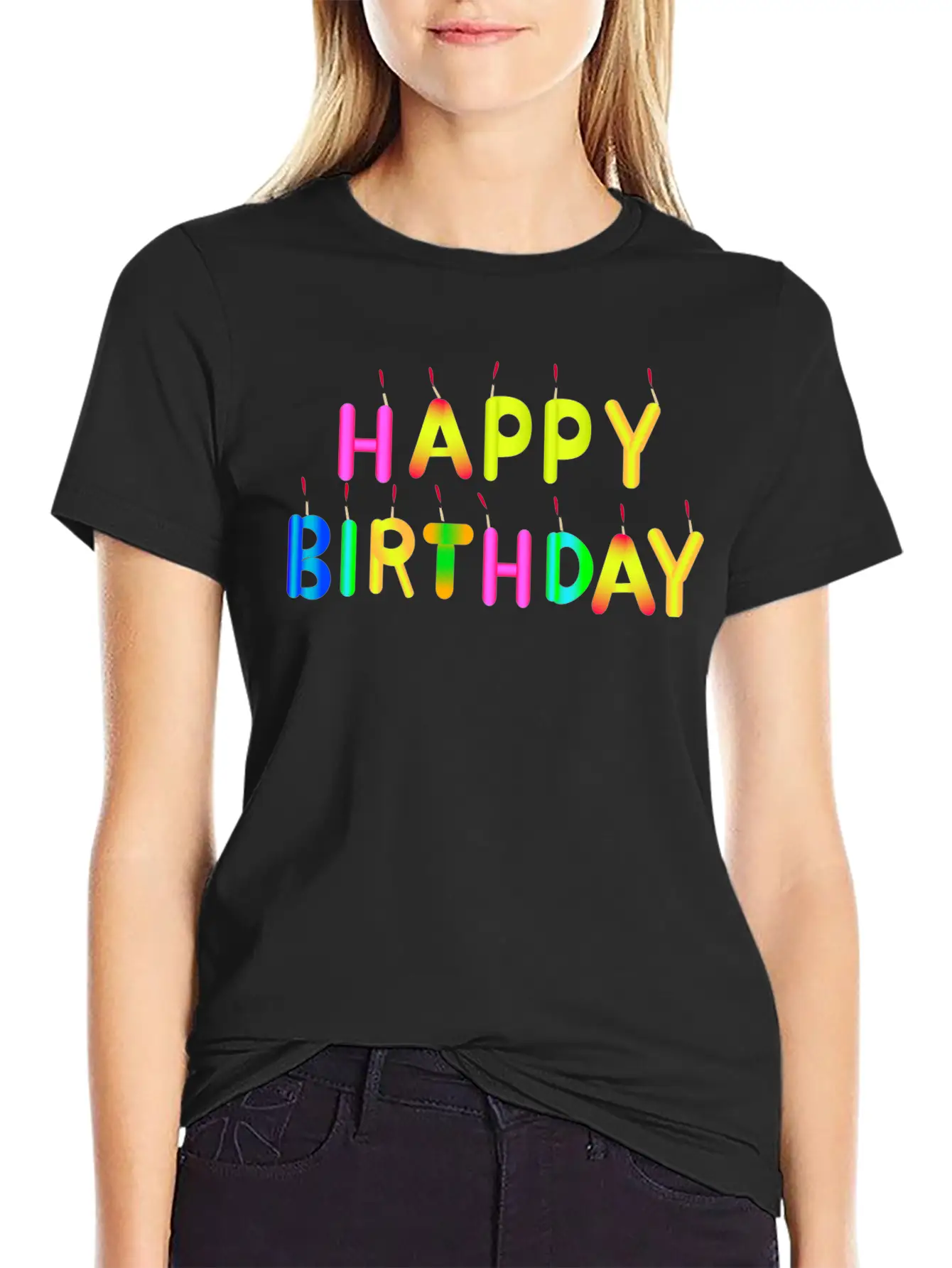 Happy Birthday Timeless Short Sleeve Tee – Comfy And Minimalist Design