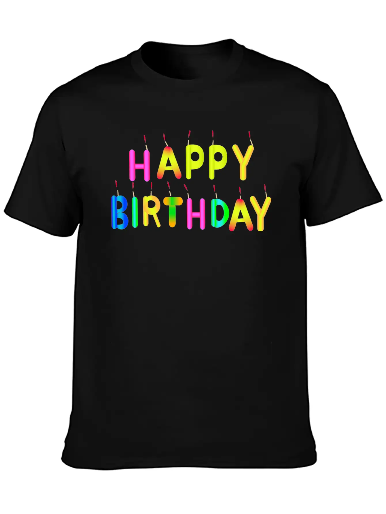 Happy Birthday Timeless Short Sleeve Tee – Comfy And Minimalist Design