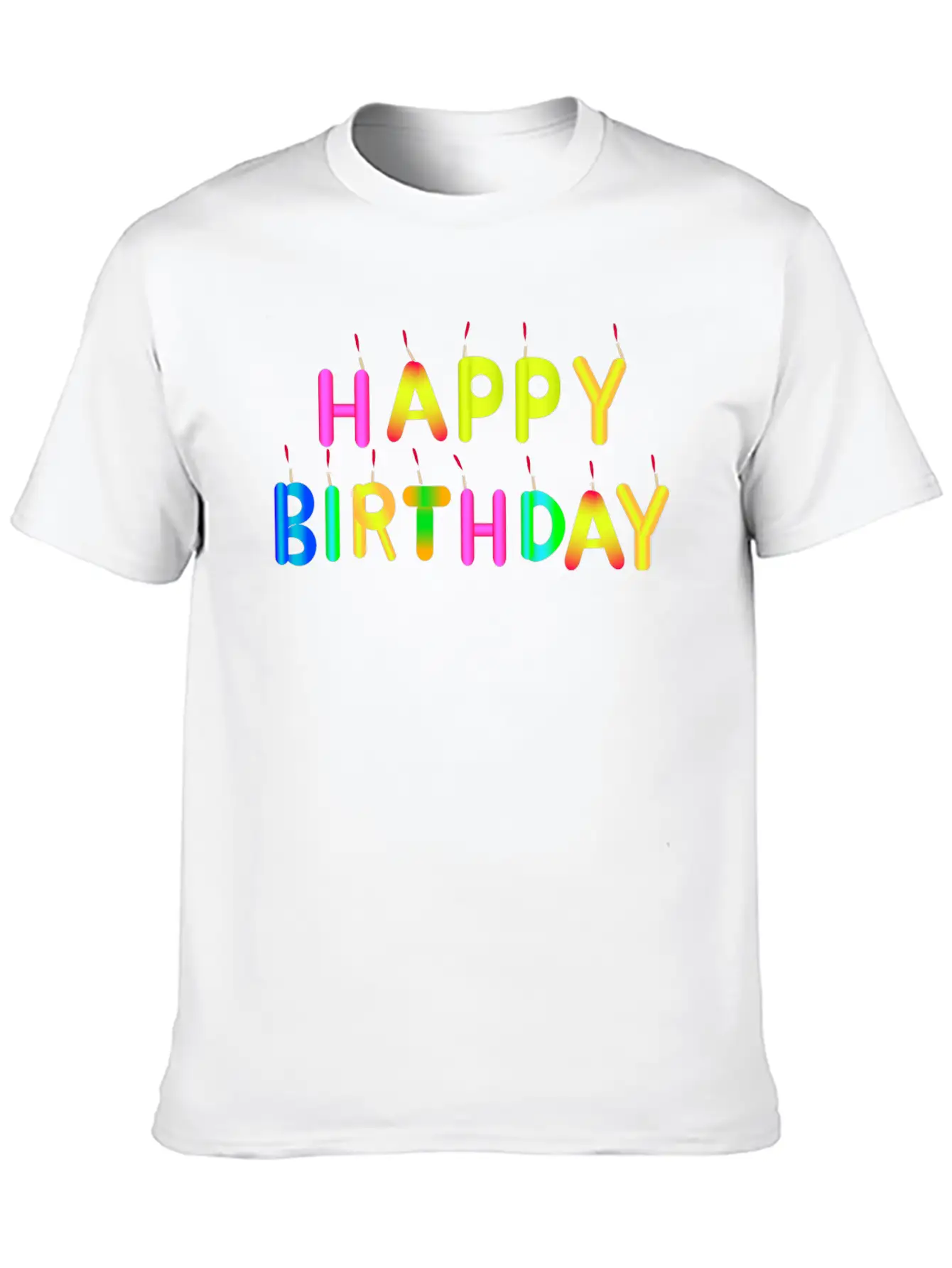 Happy Birthday Timeless Short Sleeve Tee – Comfy And Minimalist Design
