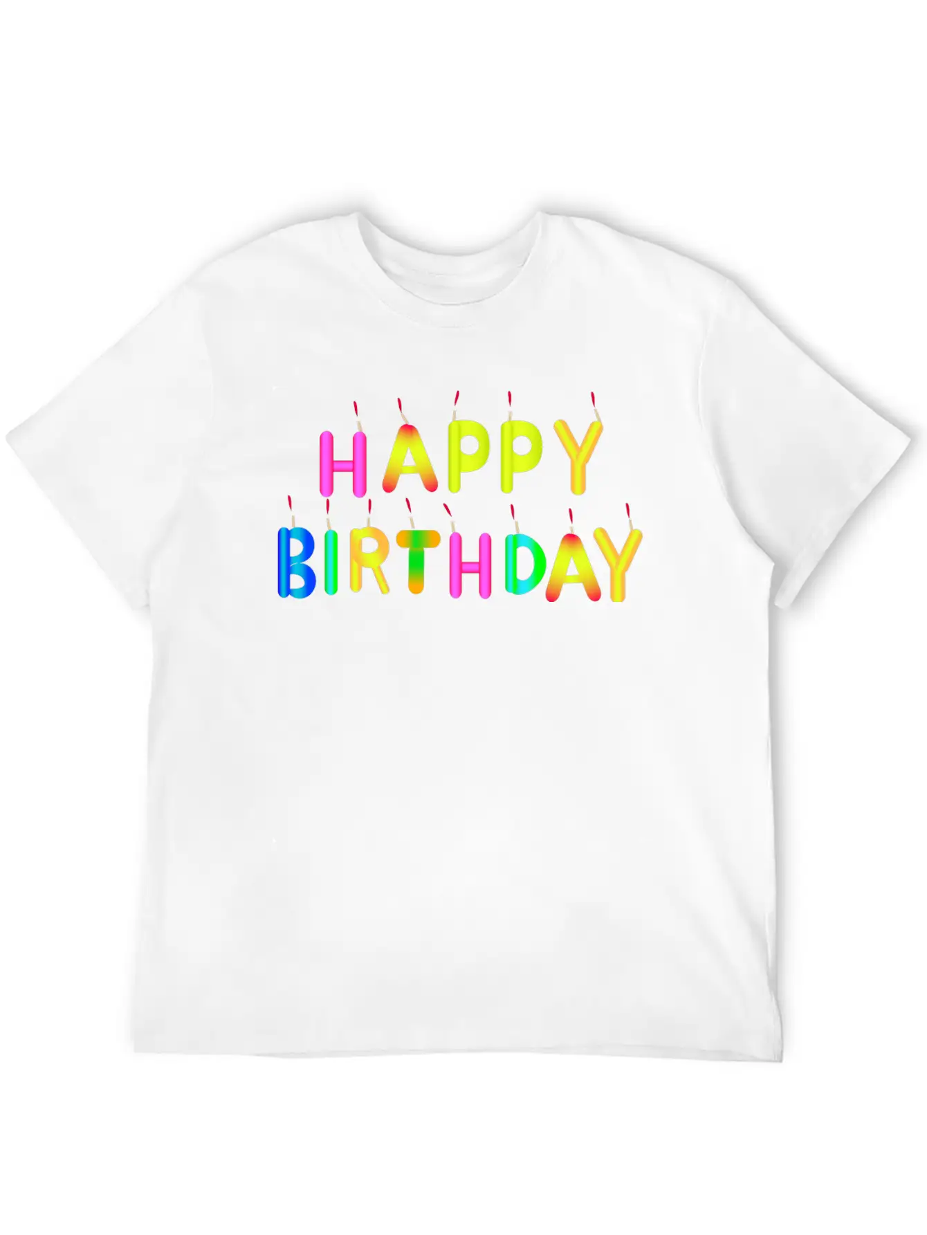 Happy Birthday Timeless Short Sleeve Tee – Comfy And Minimalist Design