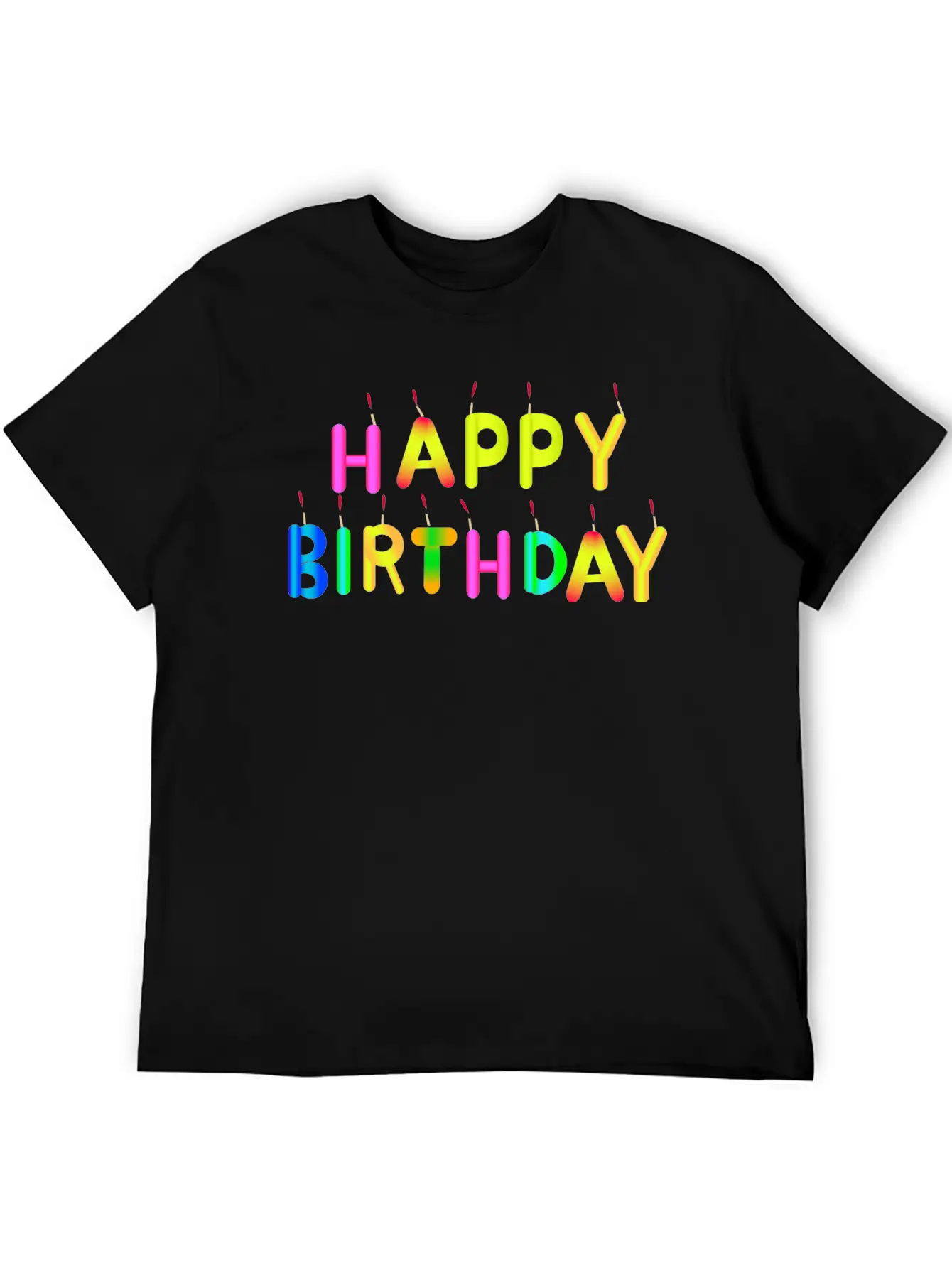 Happy Birthday Timeless Short Sleeve Tee – Comfy And Minimalist Design