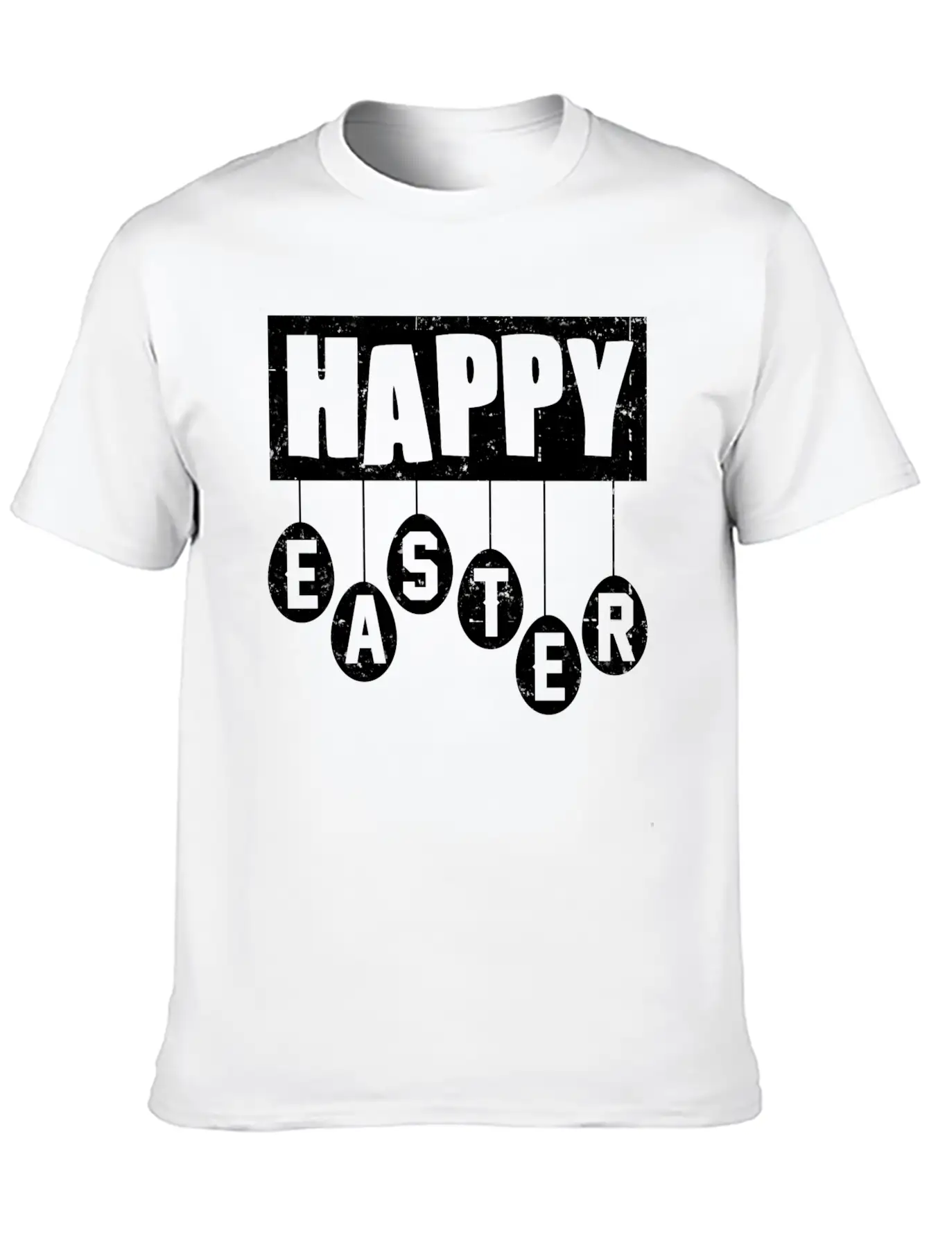 HAPPY EASTER2 Comfortable Minimalist Graphic Tee – Summer Style Essential