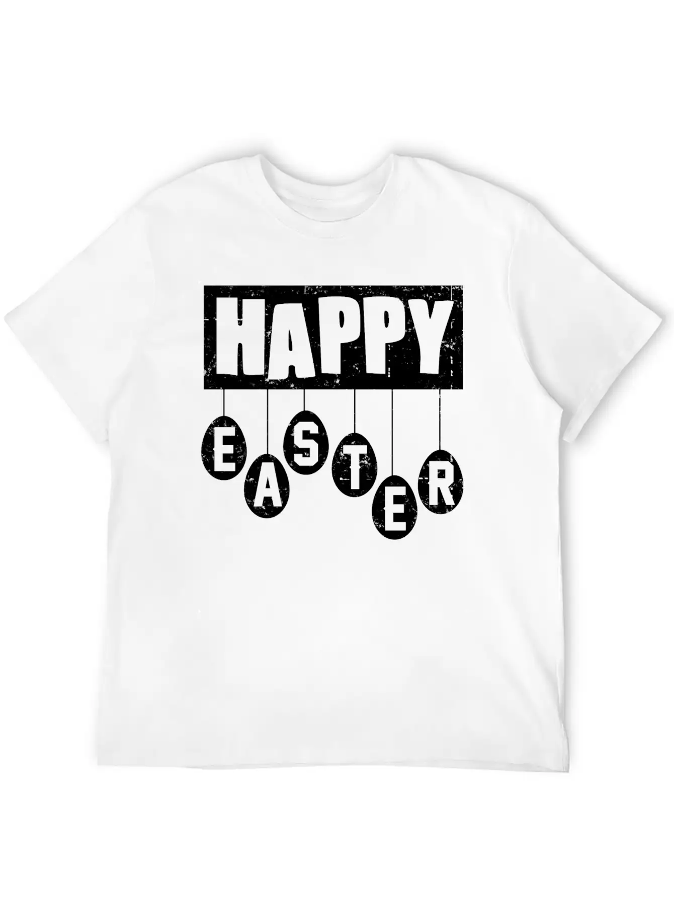 HAPPY EASTER2 Comfortable Minimalist Graphic Tee – Summer Style Essential