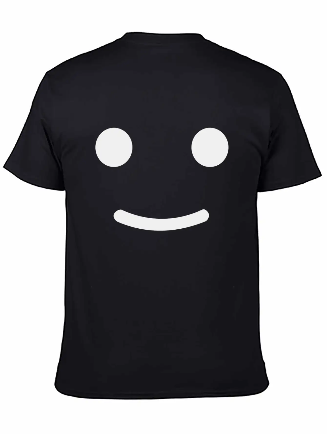 Happy Face Basic Graphic T-Shirt – Daily Comfort In Soft Cotton