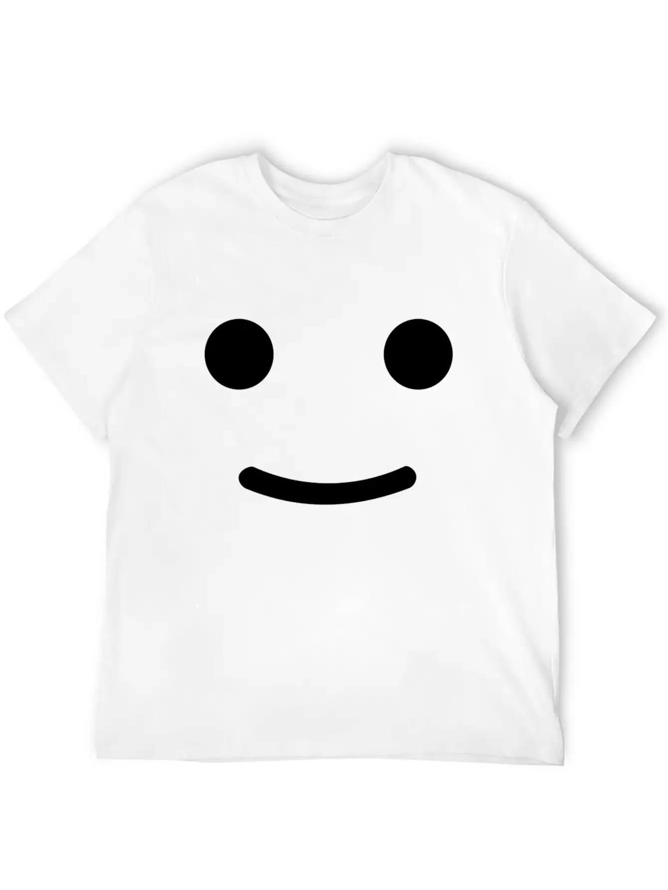 Happy Face Basic Graphic T-Shirt – Daily Comfort In Soft Cotton