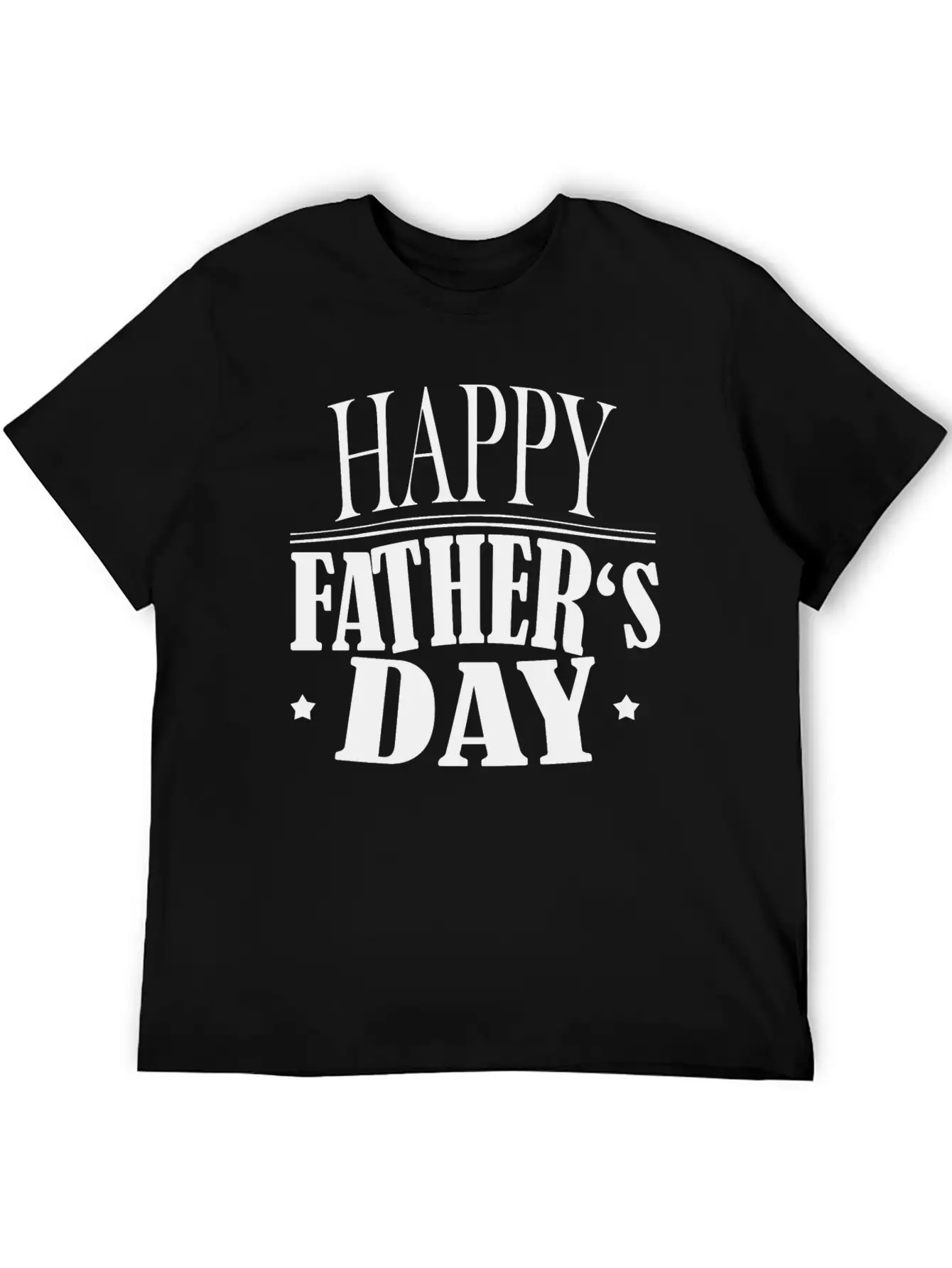 Happy Father Day Greeting Essential Unisex Summer Tee – Soft Cotton Casual Fit