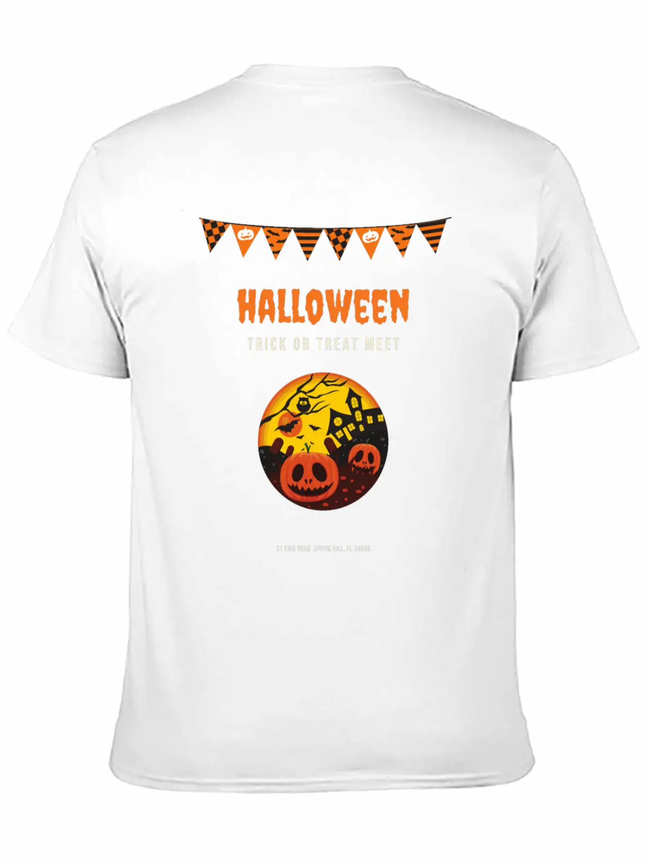 Happy Halloween Basic Graphic T-Shirt – Daily Comfort In Soft Cotton