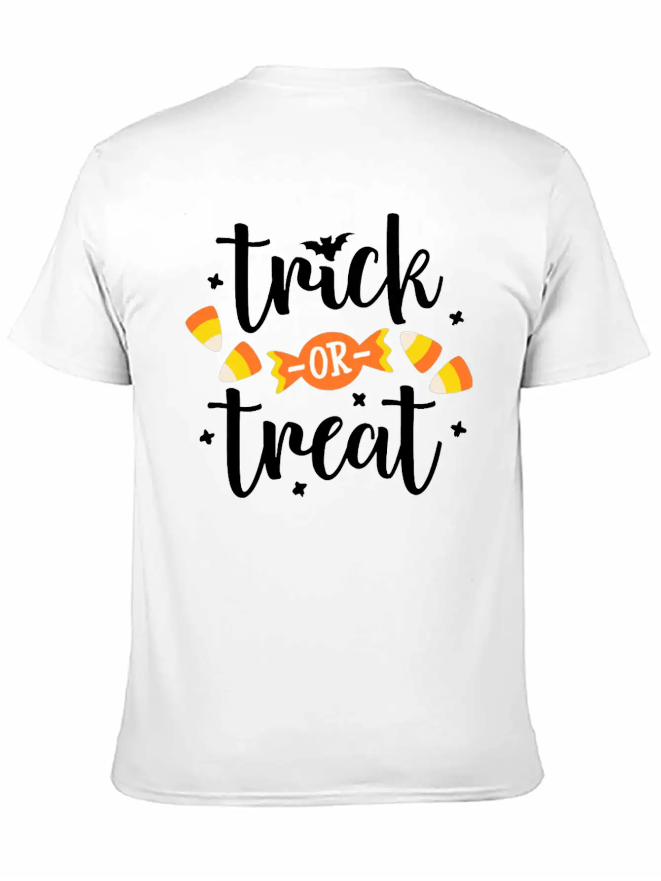 Happy Halloween Trick Or Treat Happy Halloween Unisex Short Sleeve Soft Cotton T-Shirt – Casual Everyday Wear