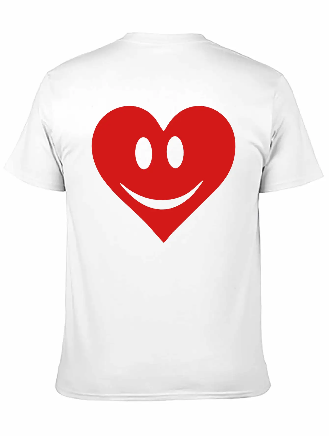 Happy Heart Basic Graphic T-Shirt – Daily Comfort In Soft Cotton