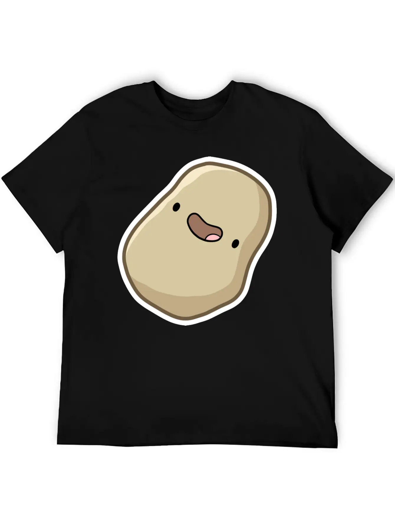 Happy Potato Stylish Everyday T-Shirt – Unisex Basic Cotton Tee