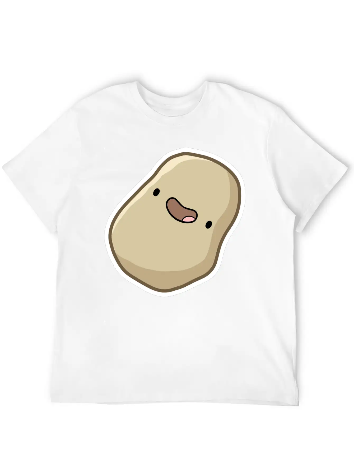 Happy Potato Stylish Everyday T-Shirt – Unisex Basic Cotton Tee