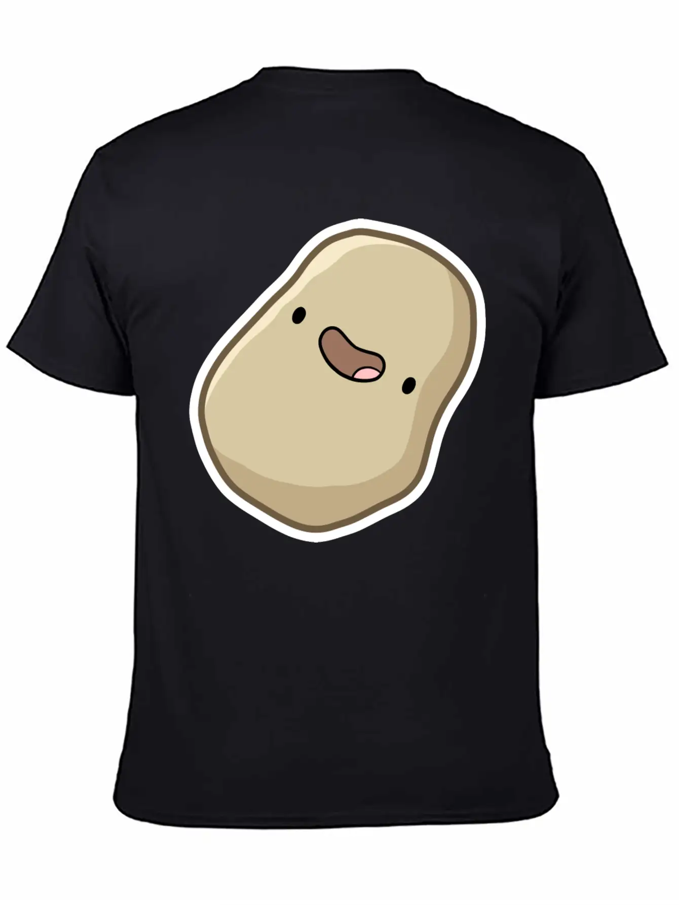 Happy Potato Stylish Everyday T-Shirt – Unisex Basic Cotton Tee