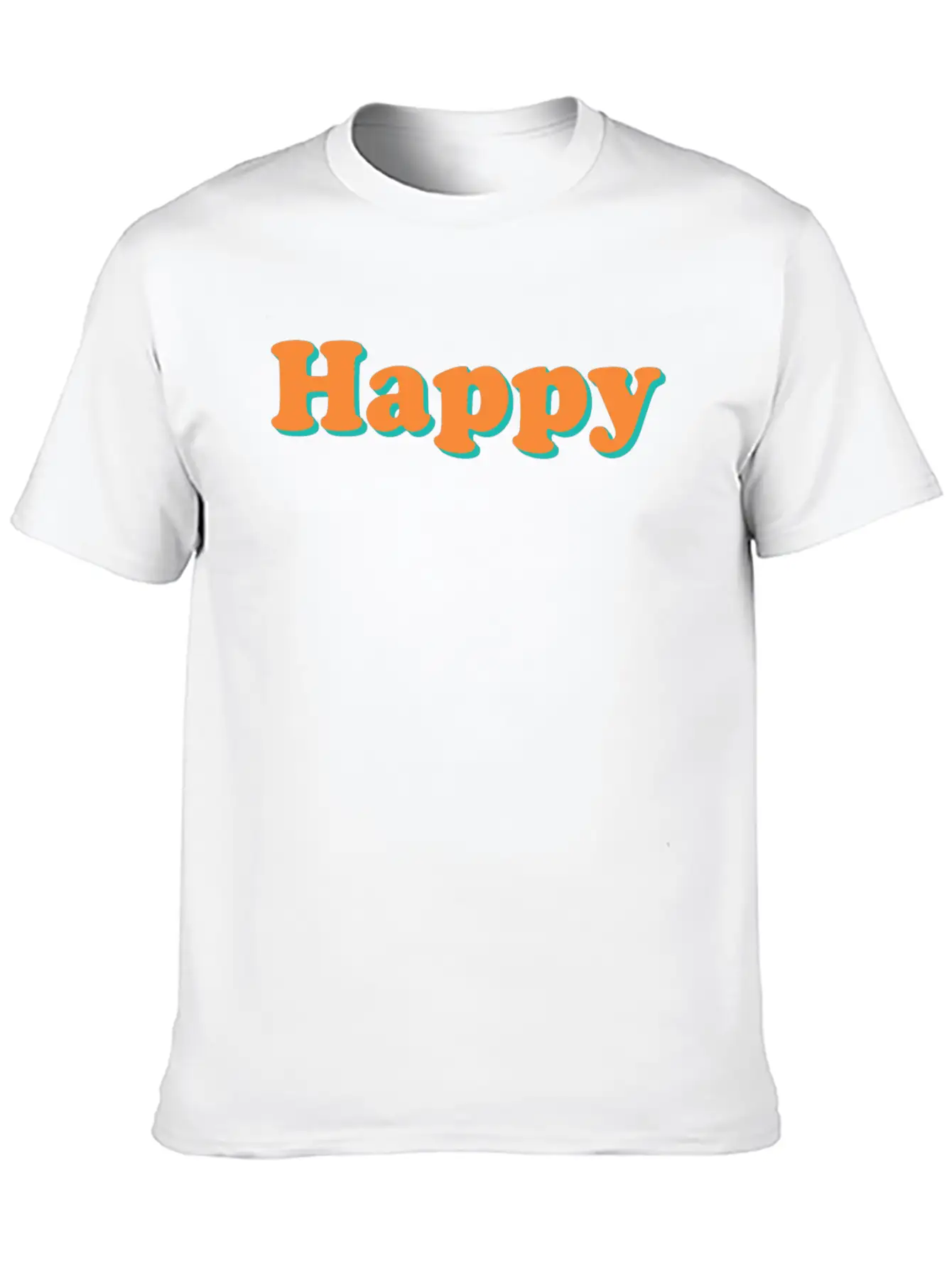 Happy Stylish Everyday T-Shirt – Unisex Basic Cotton Tee
