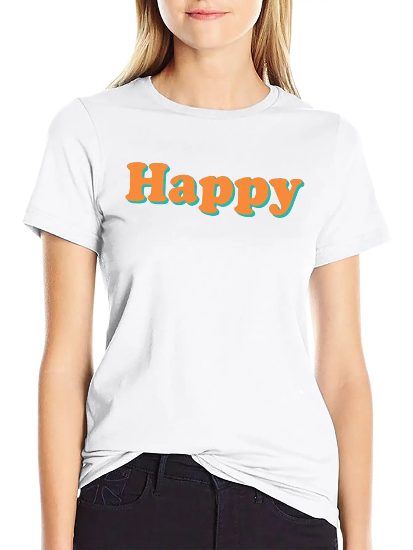 Happy Stylish Everyday T-Shirt – Unisex Basic Cotton Tee