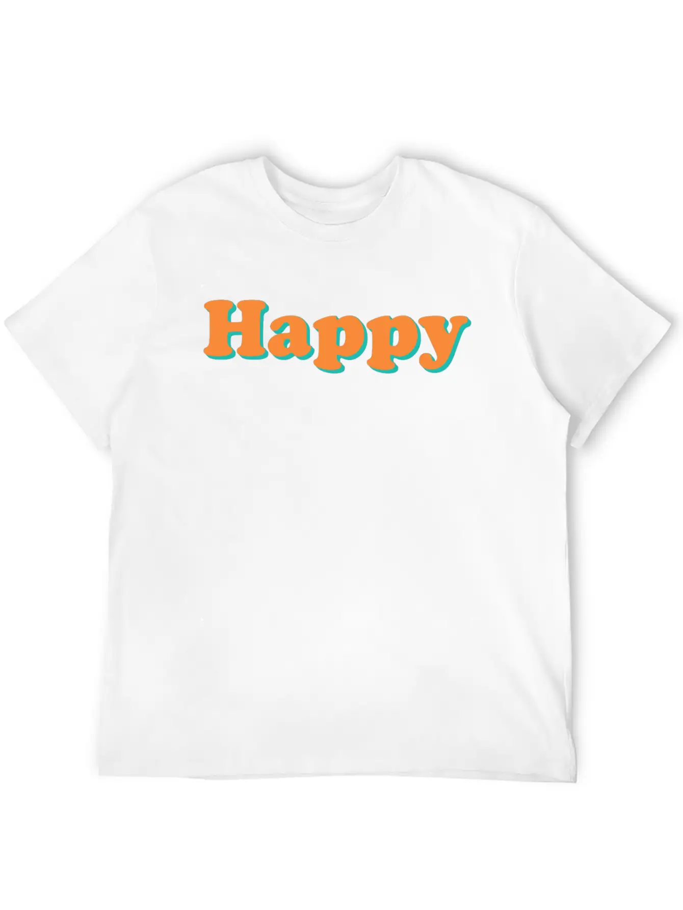 Happy Stylish Everyday T-Shirt – Unisex Basic Cotton Tee