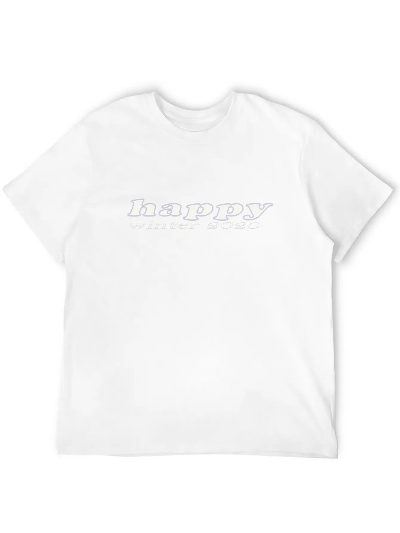 Happy Winter Essential Unisex Summer Tee – Soft Cotton Casual Fit