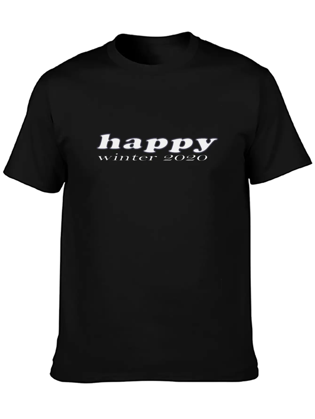 Happy Winter Essential Unisex Summer Tee – Soft Cotton Casual Fit