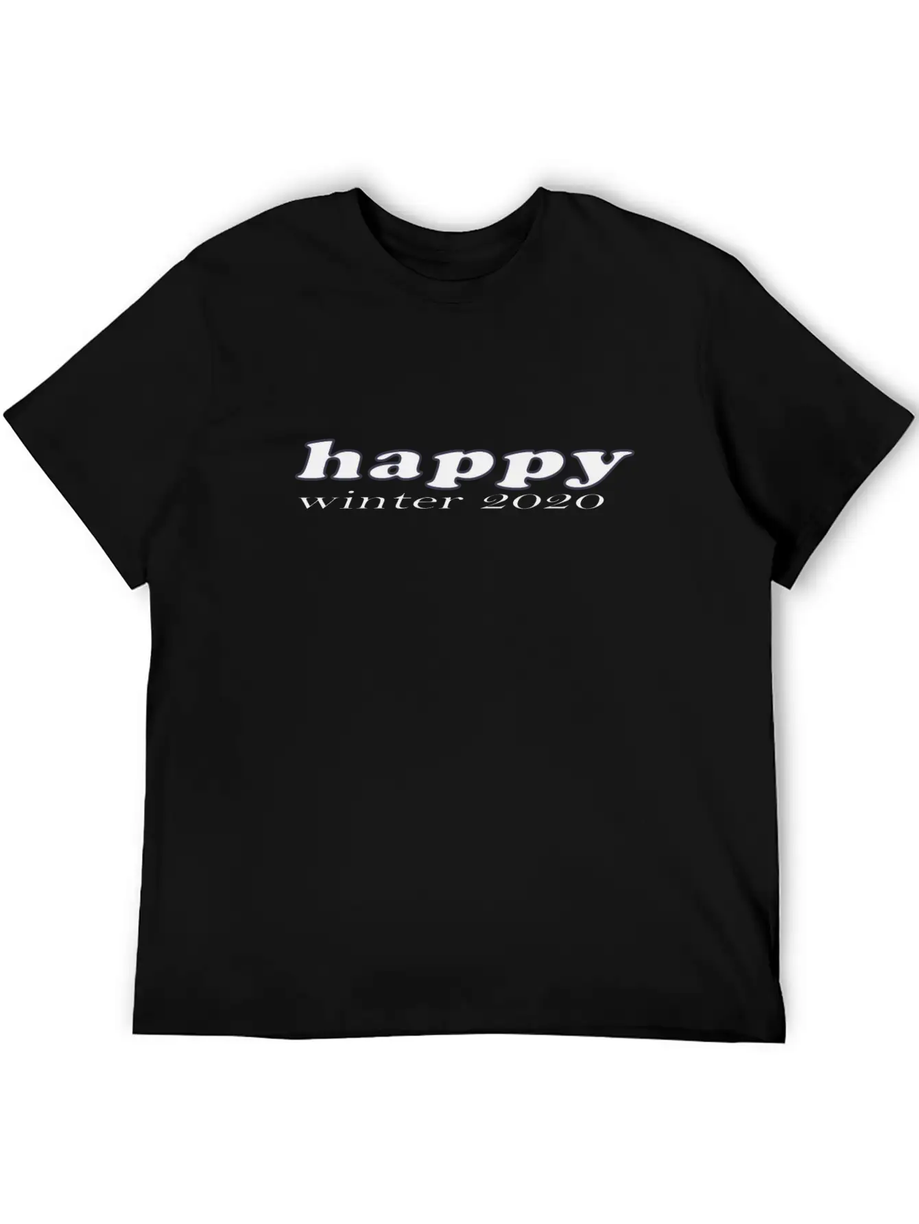 Happy Winter Essential Unisex Summer Tee – Soft Cotton Casual Fit