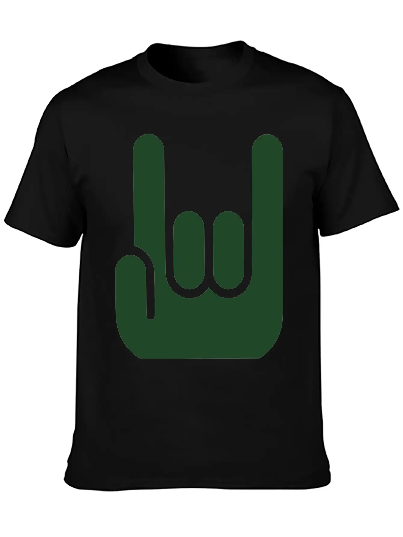HARD ROCK - ROCK ON FINGERS Unisex Casual T-Shirt – Clean Design For Daily Comfort