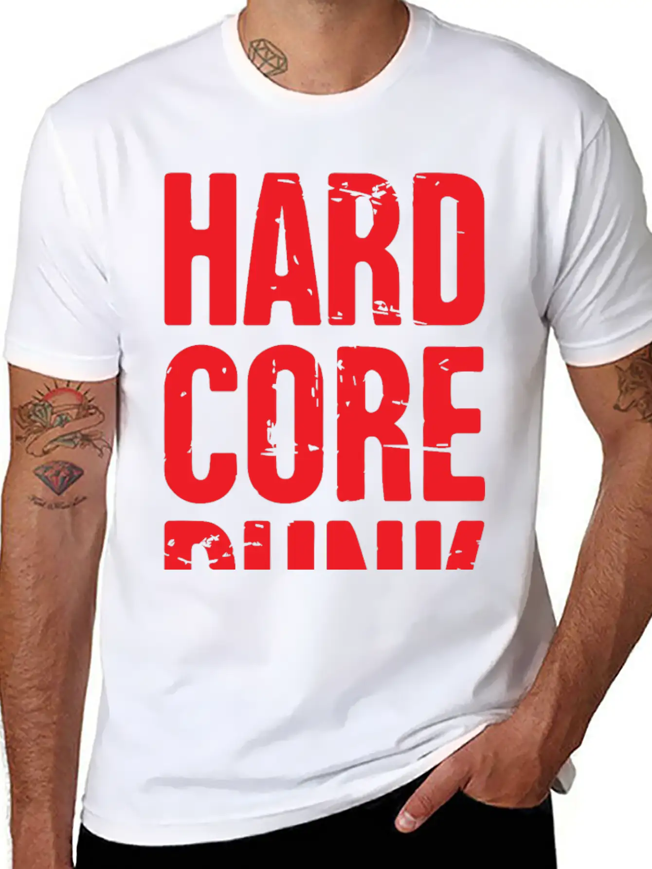Hardcore Punk Stylish Everyday T-Shirt – Unisex Basic Cotton Tee