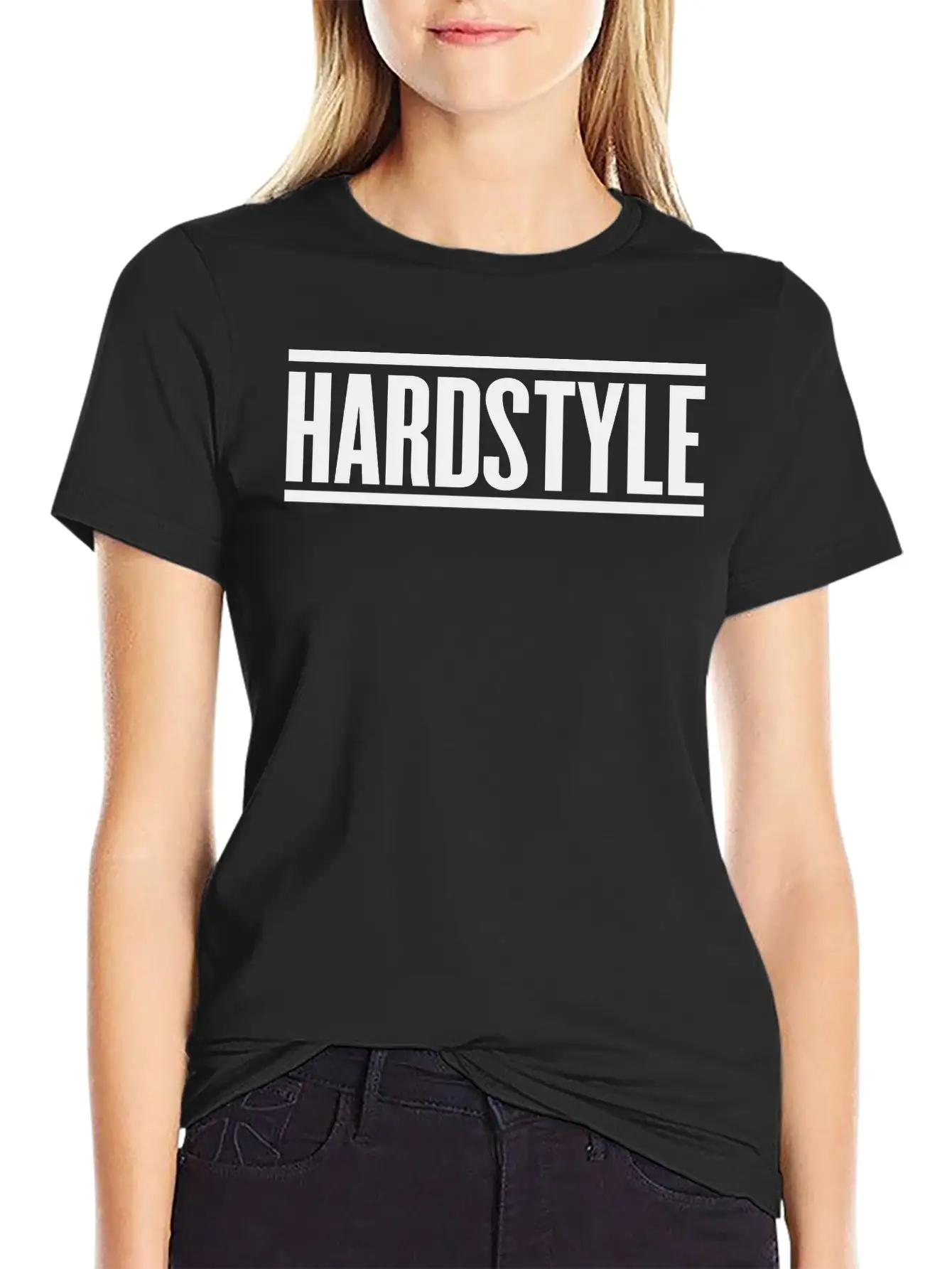 Hardstyle Comfortable Minimalist Graphic Tee – Summer Style Essential