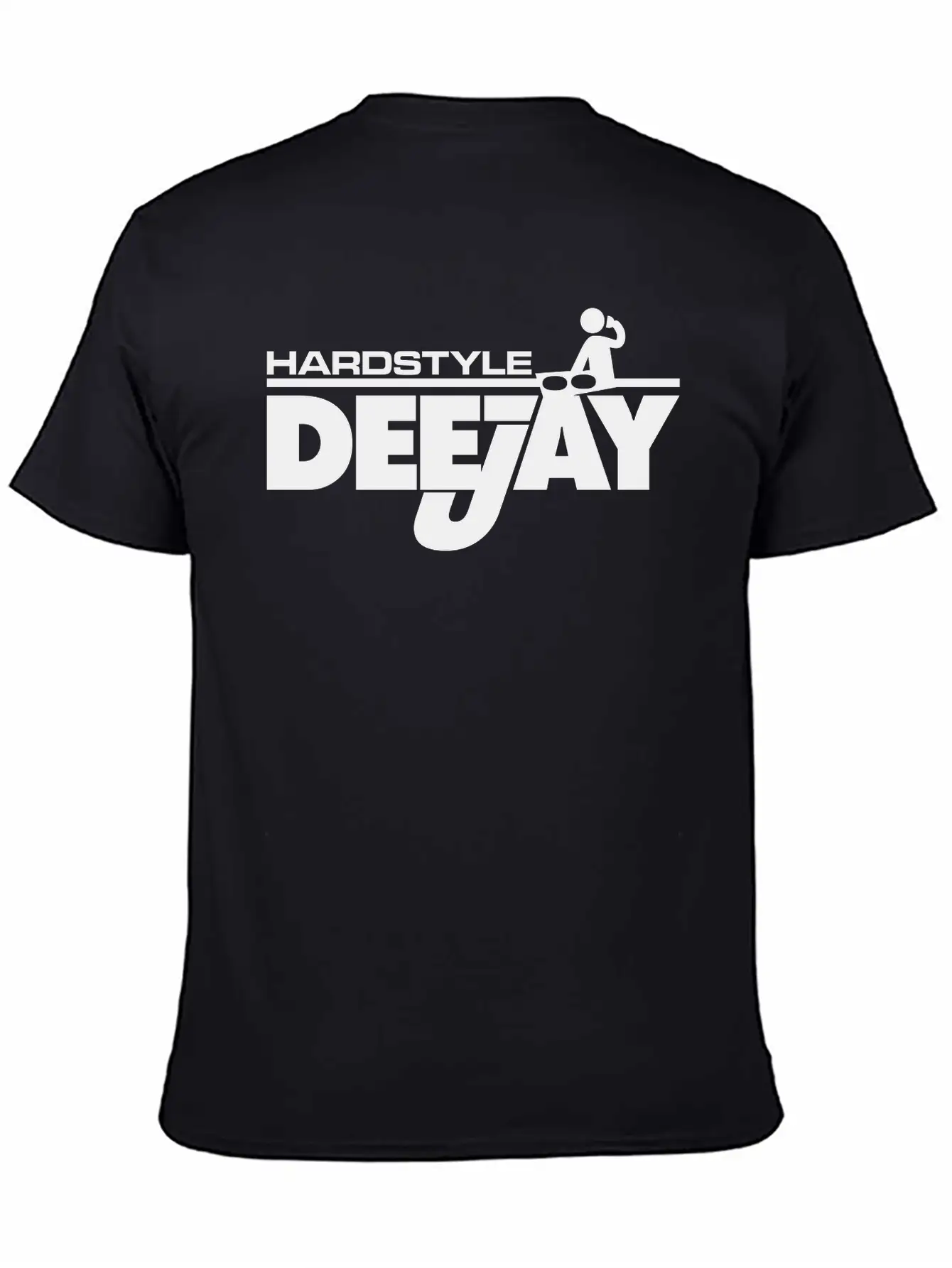 Hardstyle Deejay Comfortable Minimalist Graphic Tee – Summer Style Essential