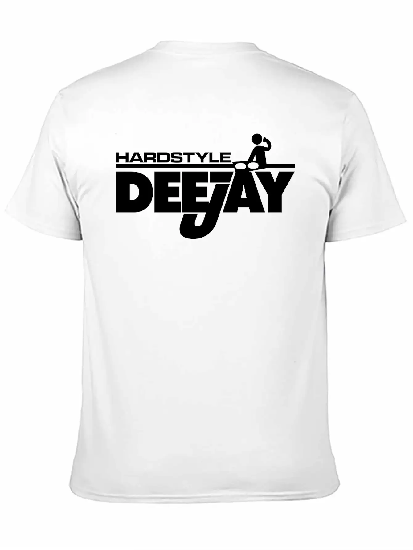 Hardstyle Deejay Comfortable Minimalist Graphic Tee – Summer Style Essential
