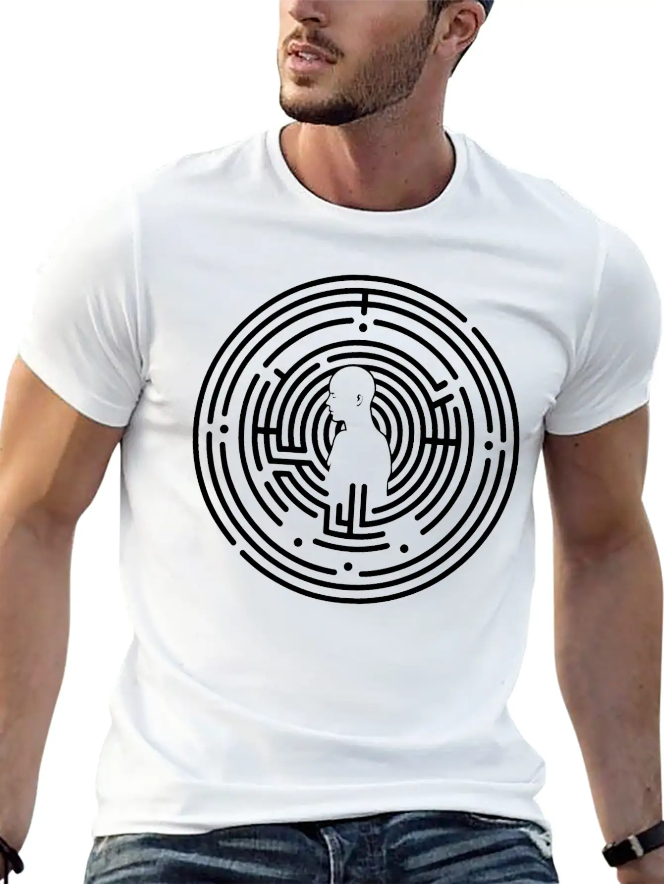 Harmonious Innovation: Binaural Beats Fashion Stylish Everyday T-Shirt – Unisex Basic Cotton Tee