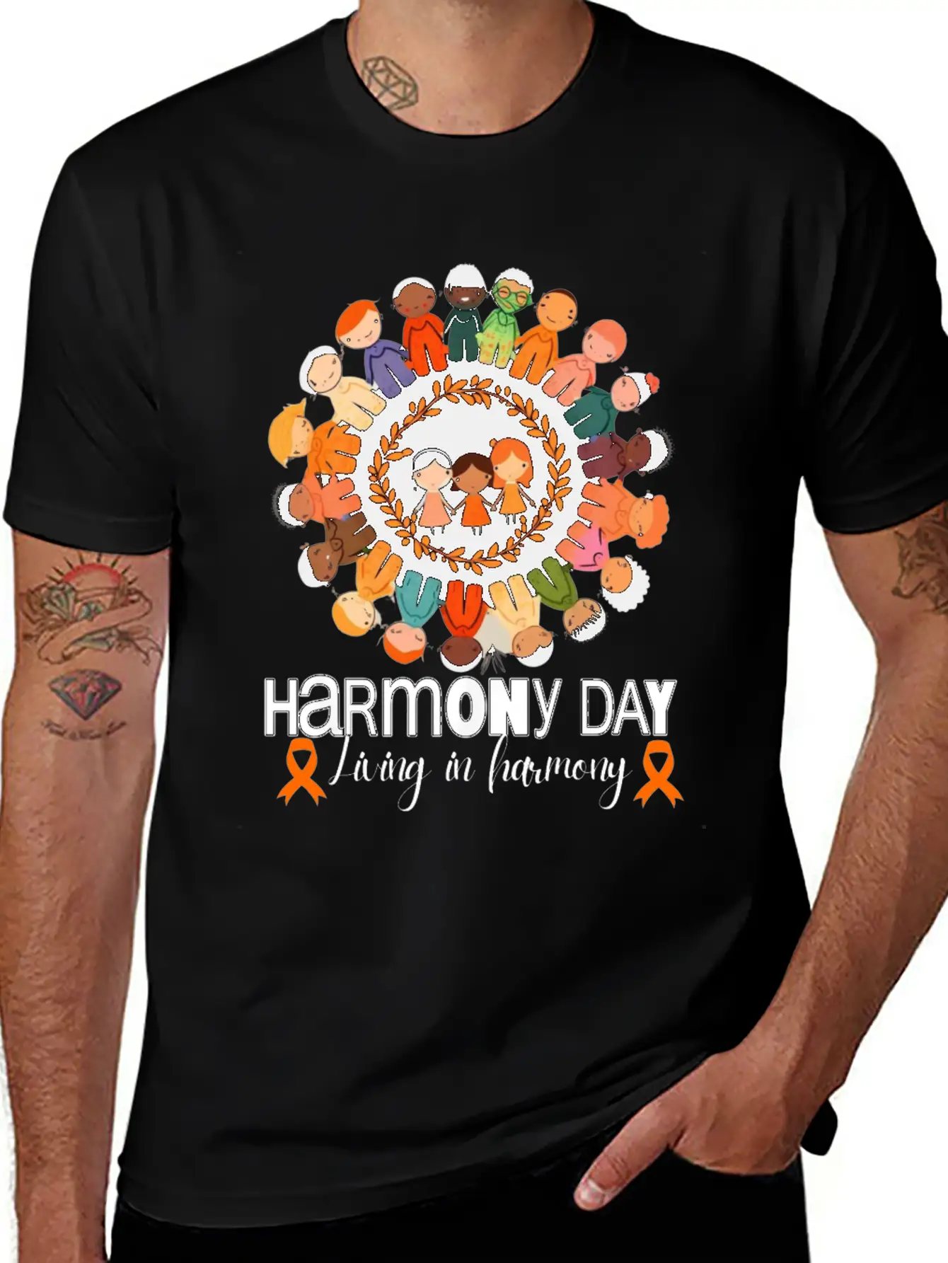 Harmony Day Australia -national Harmony Day 2023 Timeless Short Sleeve Tee – Comfy And Minimalist Design
