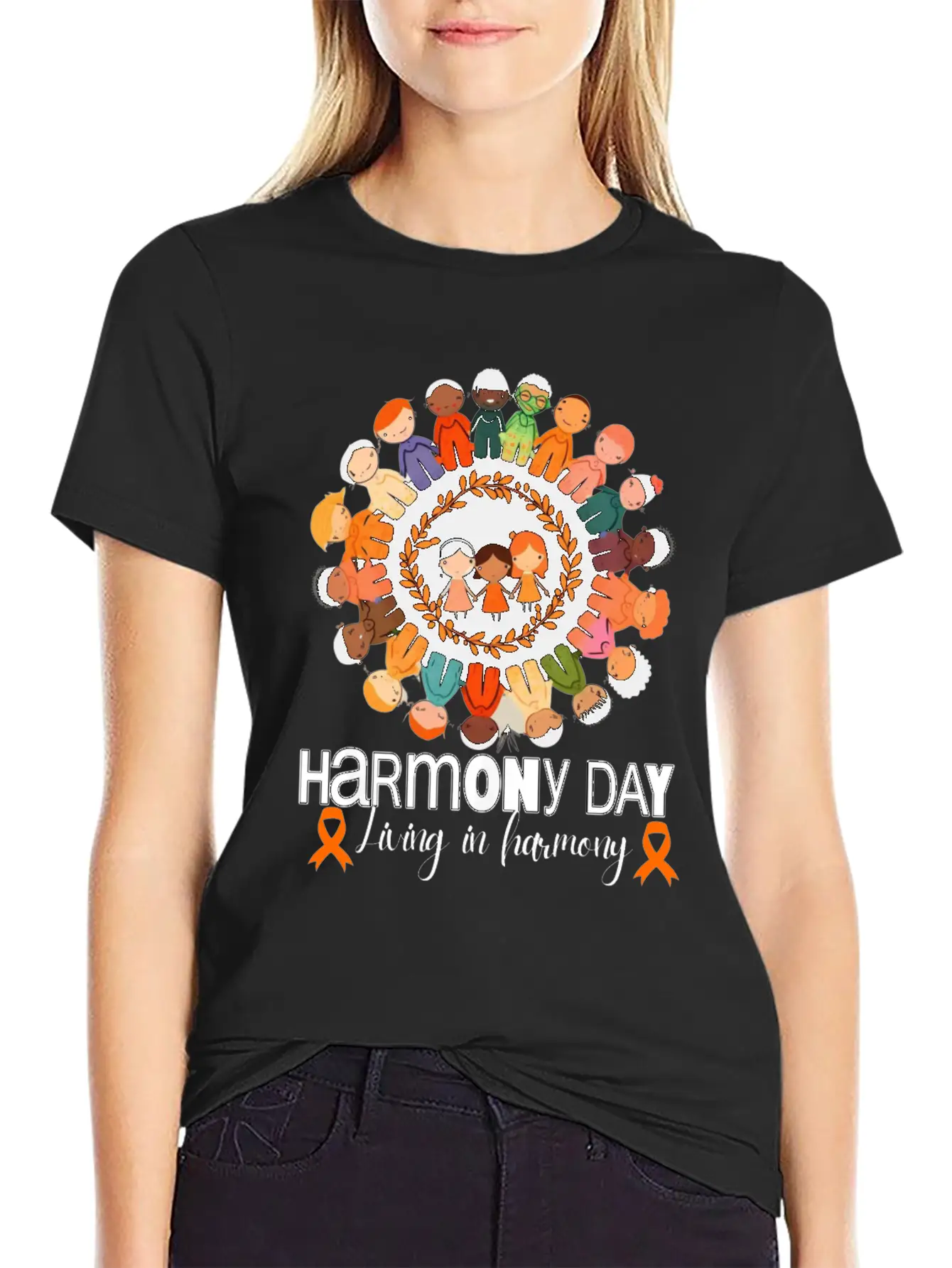 Harmony Day Australia -national Harmony Day 2023 Timeless Short Sleeve Tee – Comfy And Minimalist Design