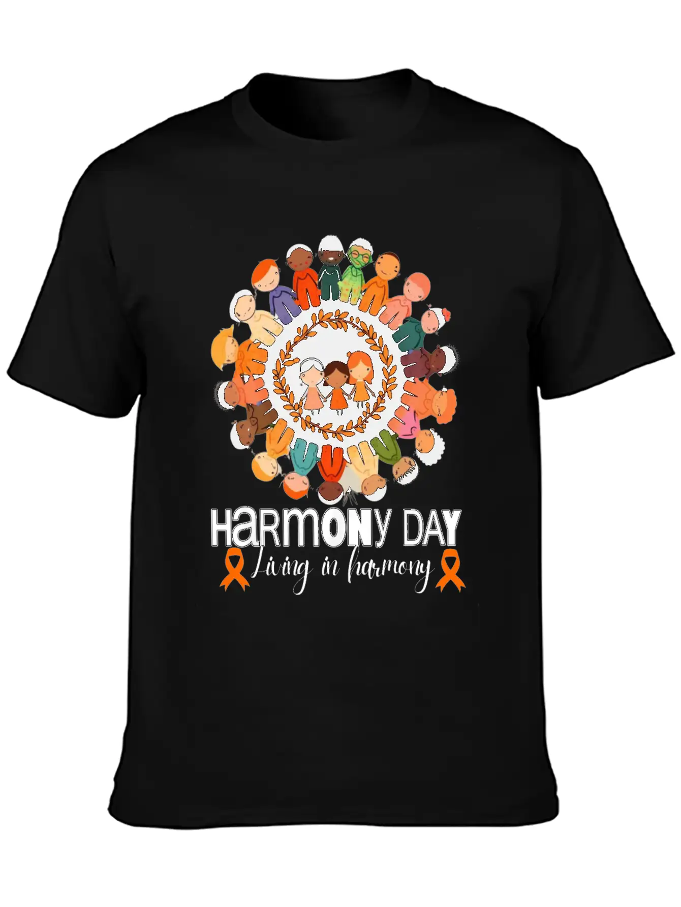 Harmony Day Australia -national Harmony Day 2023 Timeless Short Sleeve Tee – Comfy And Minimalist Design