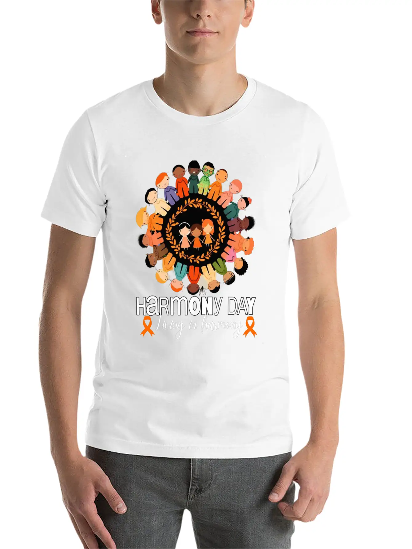 Harmony Day Australia -national Harmony Day 2023 Timeless Short Sleeve Tee – Comfy And Minimalist Design