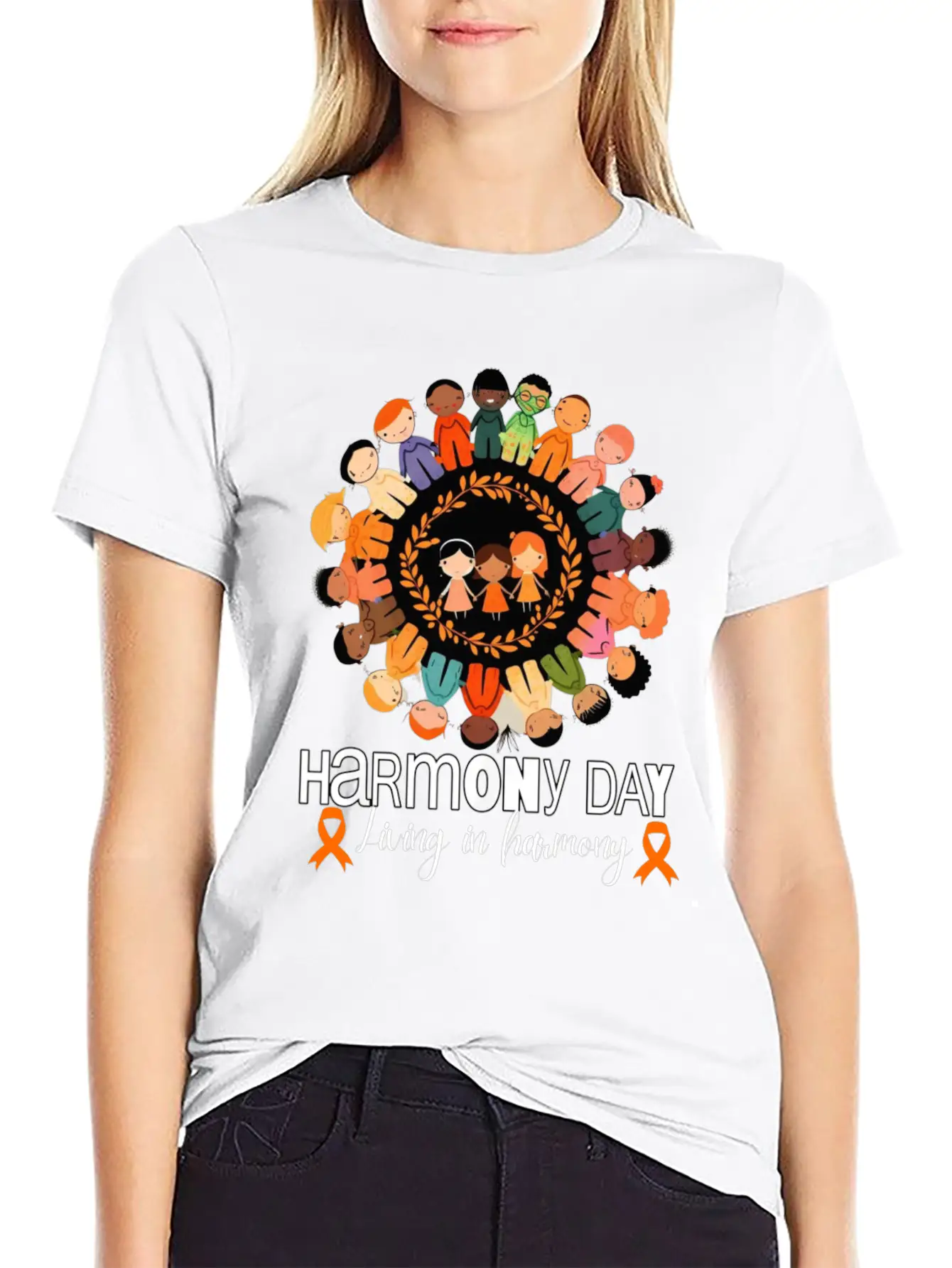 Harmony Day Australia -national Harmony Day 2023 Timeless Short Sleeve Tee – Comfy And Minimalist Design