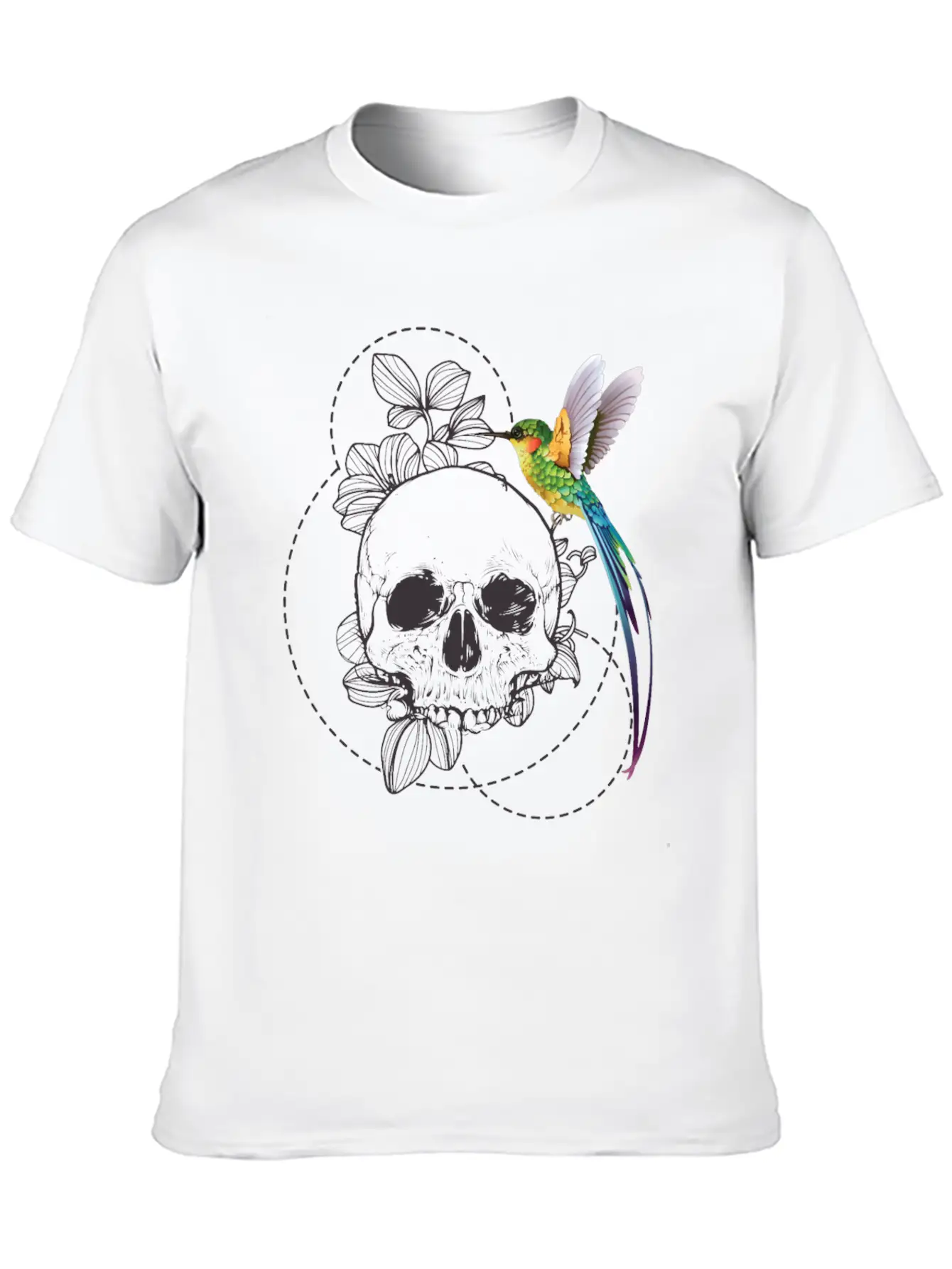 Harmony Of Life And Death Stylish Everyday T-Shirt – Unisex Basic Cotton Tee