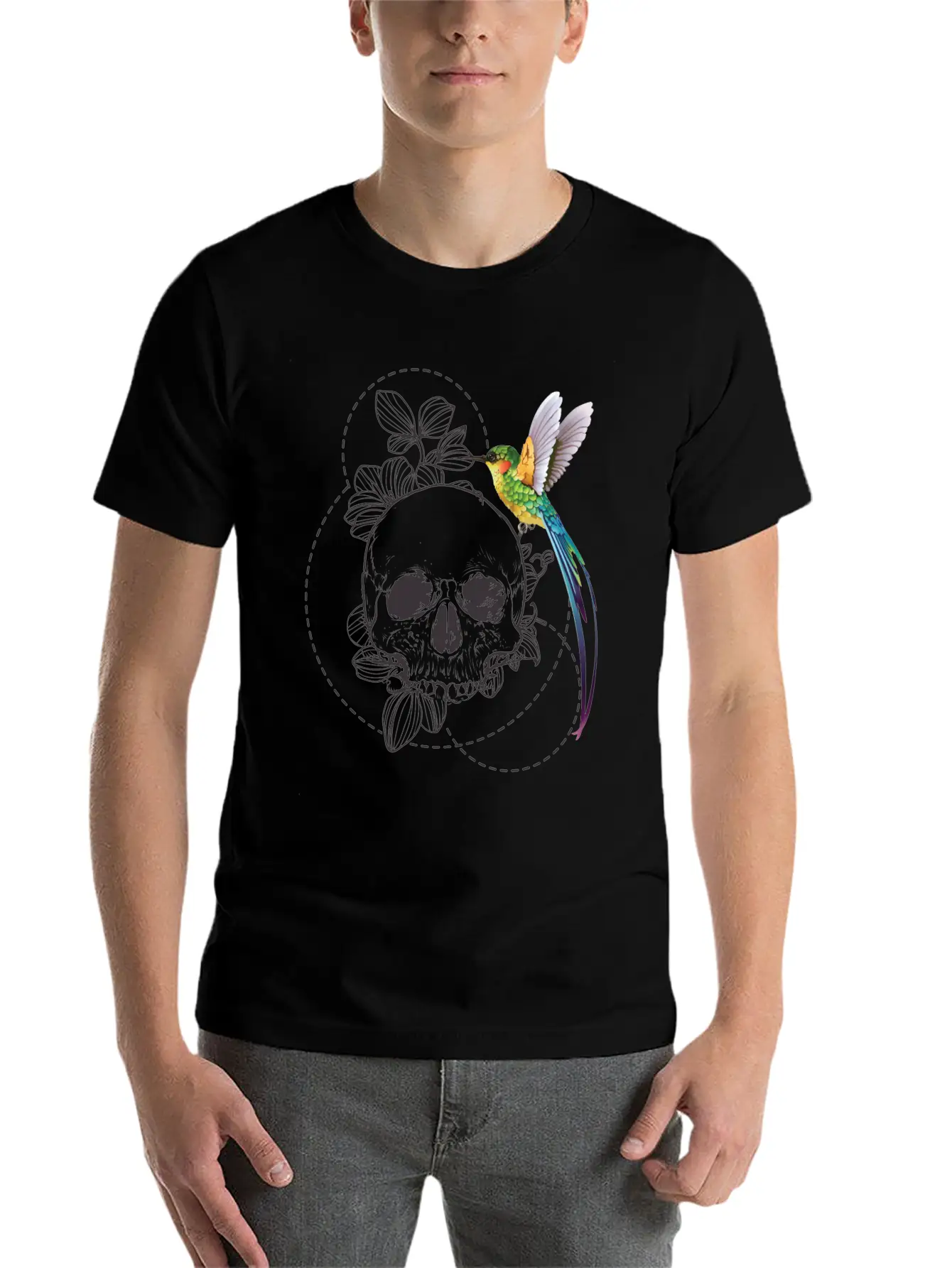 Harmony Of Life And Death Stylish Everyday T-Shirt – Unisex Basic Cotton Tee