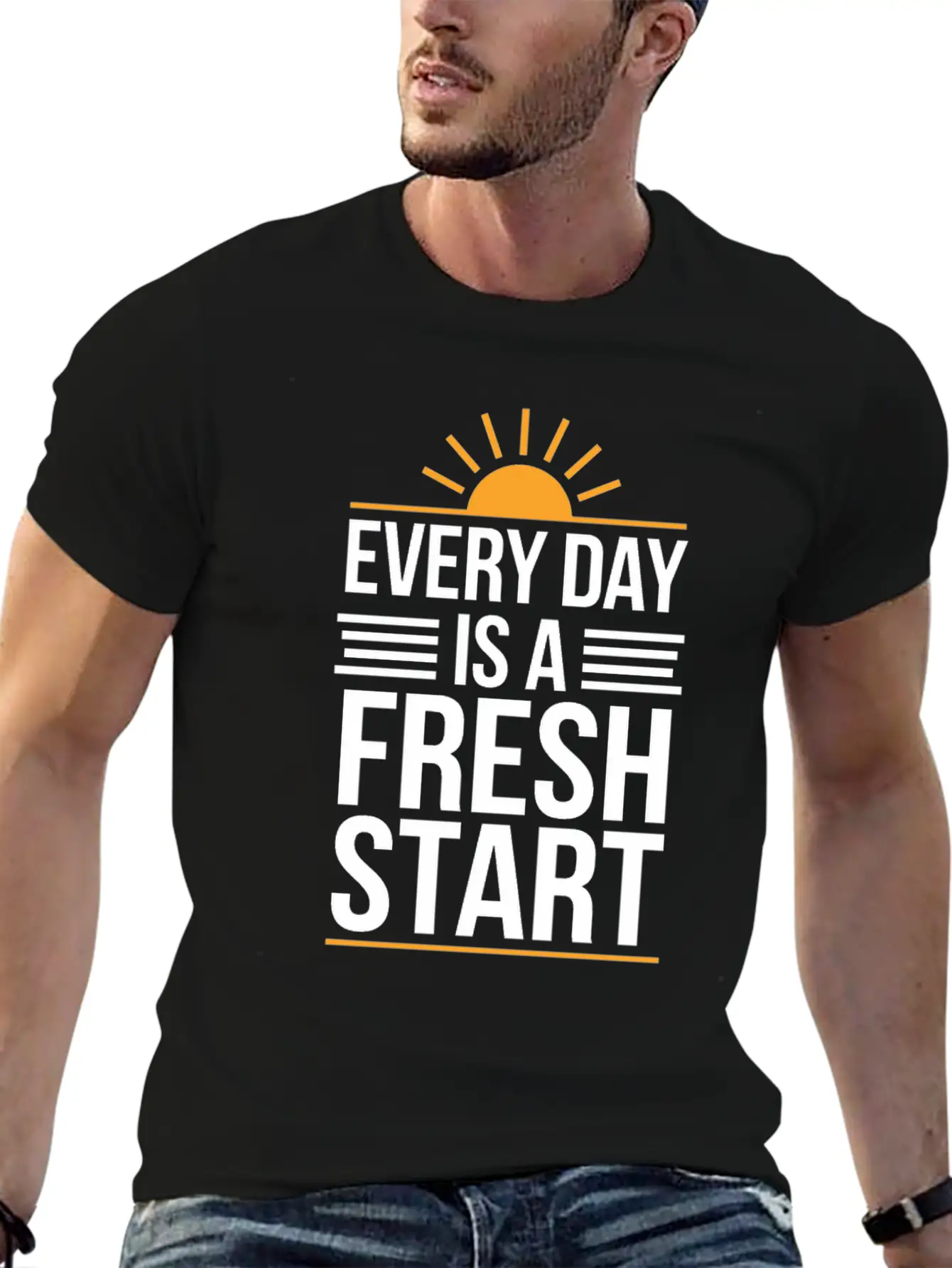 Harness Positivity And Mental Well-Being Through Timeless Short Sleeve Tee – Comfy And Minimalist Design