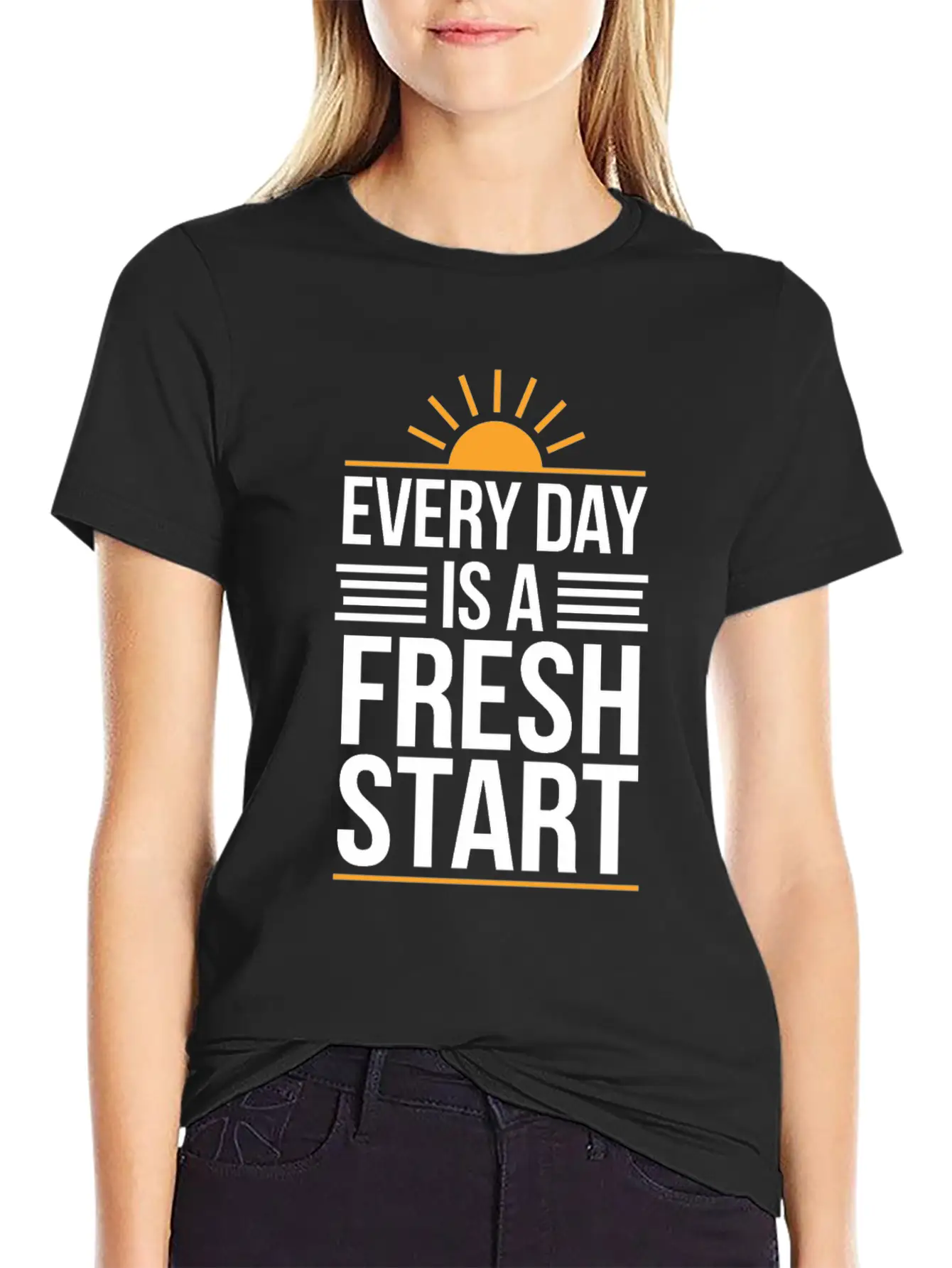 Harness Positivity And Mental Well-Being Through Timeless Short Sleeve Tee – Comfy And Minimalist Design