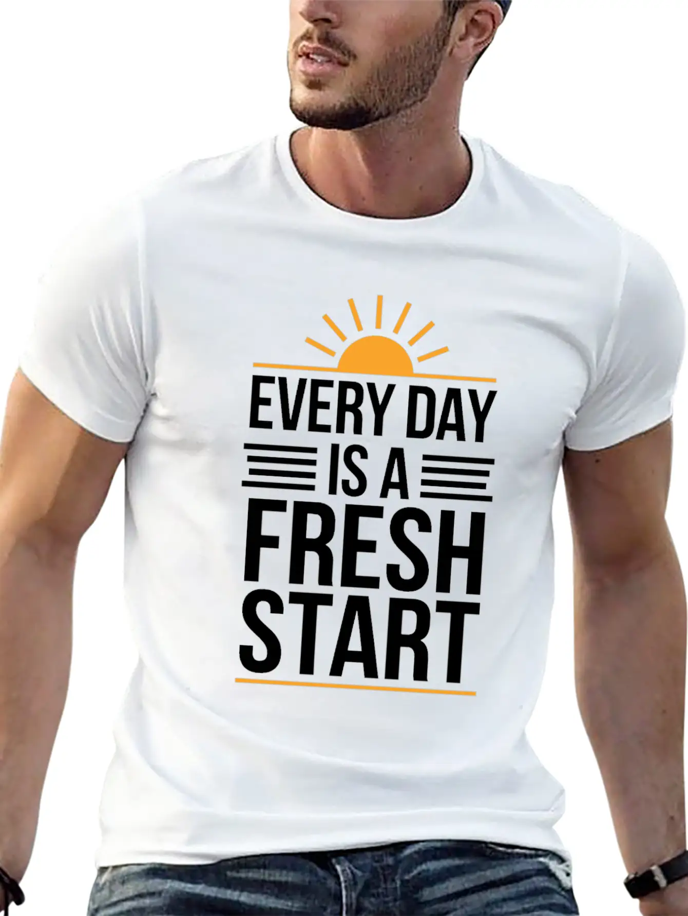 Harness Positivity And Mental Well-Being Through Timeless Short Sleeve Tee – Comfy And Minimalist Design