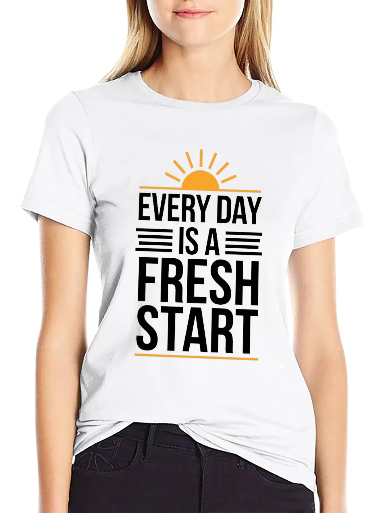 Harness Positivity And Mental Well-Being Through Timeless Short Sleeve Tee – Comfy And Minimalist Design