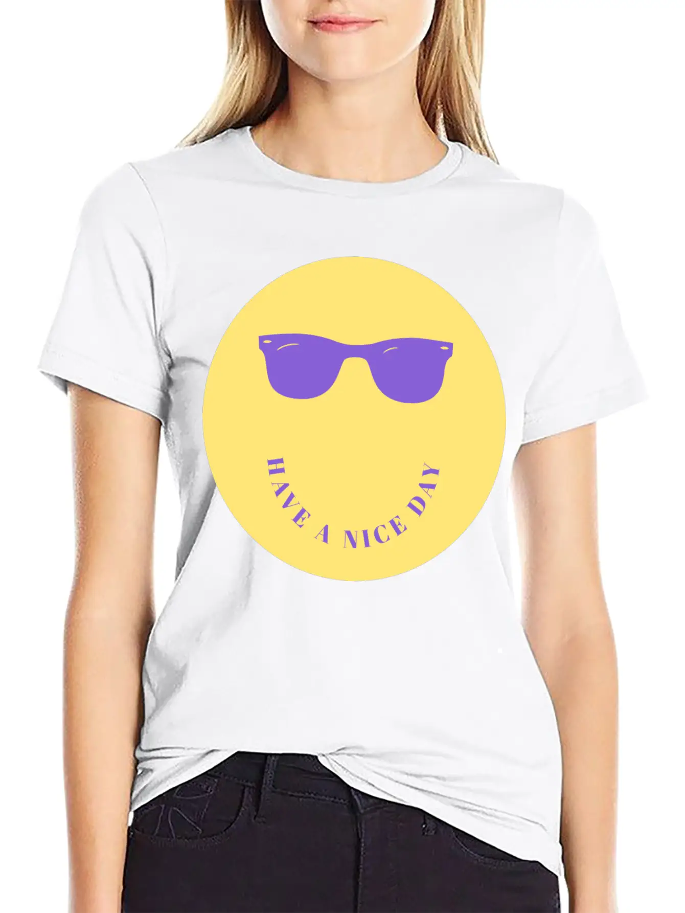 Have A Nice Day Stylish Everyday T-Shirt – Unisex Basic Cotton Tee