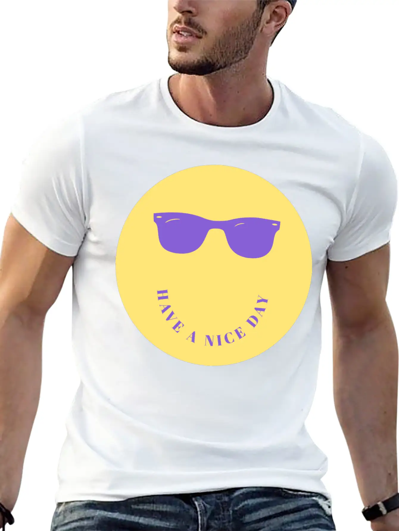 Have A Nice Day Stylish Everyday T-Shirt – Unisex Basic Cotton Tee