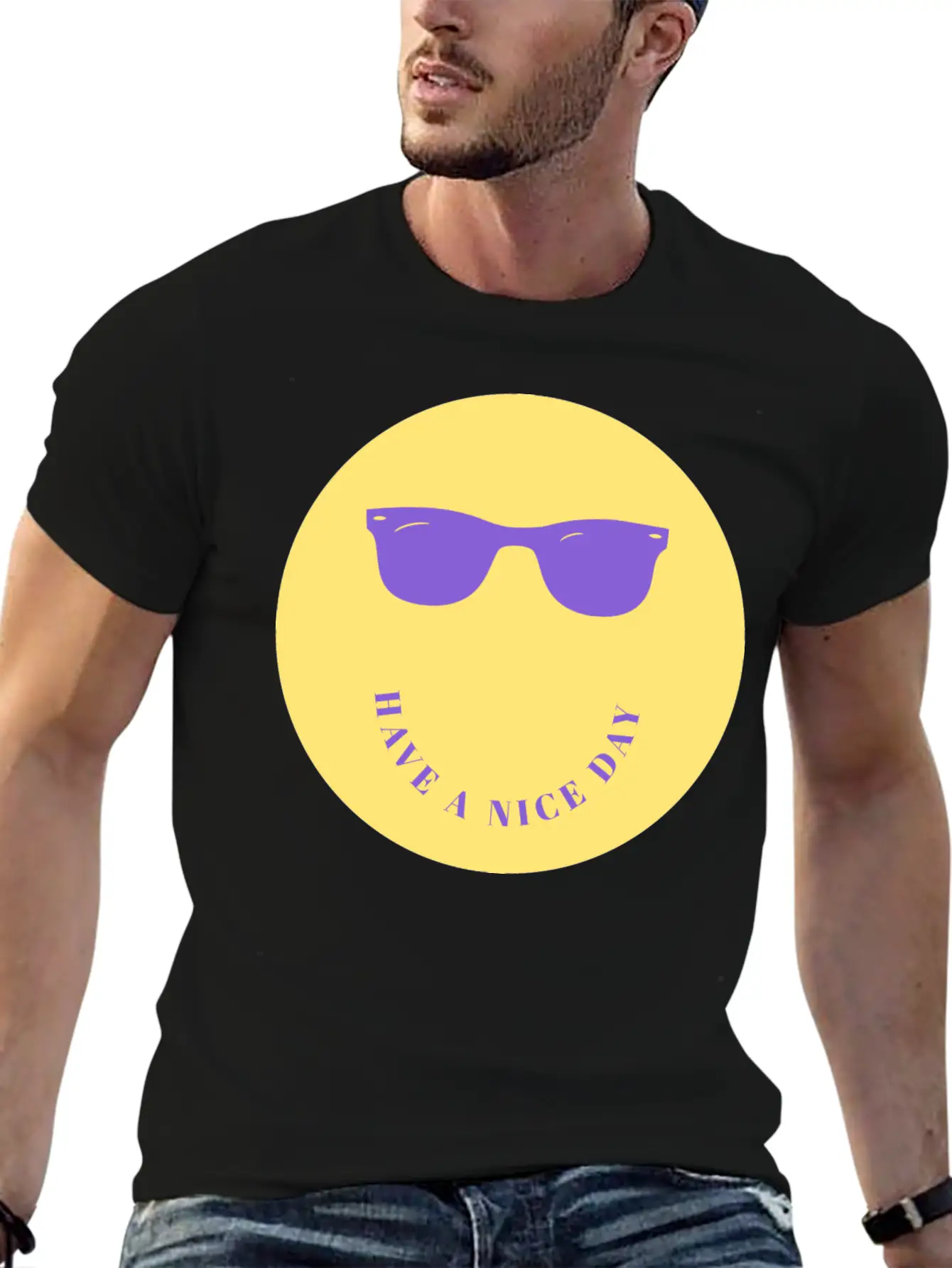 Have A Nice Day Stylish Everyday T-Shirt – Unisex Basic Cotton Tee