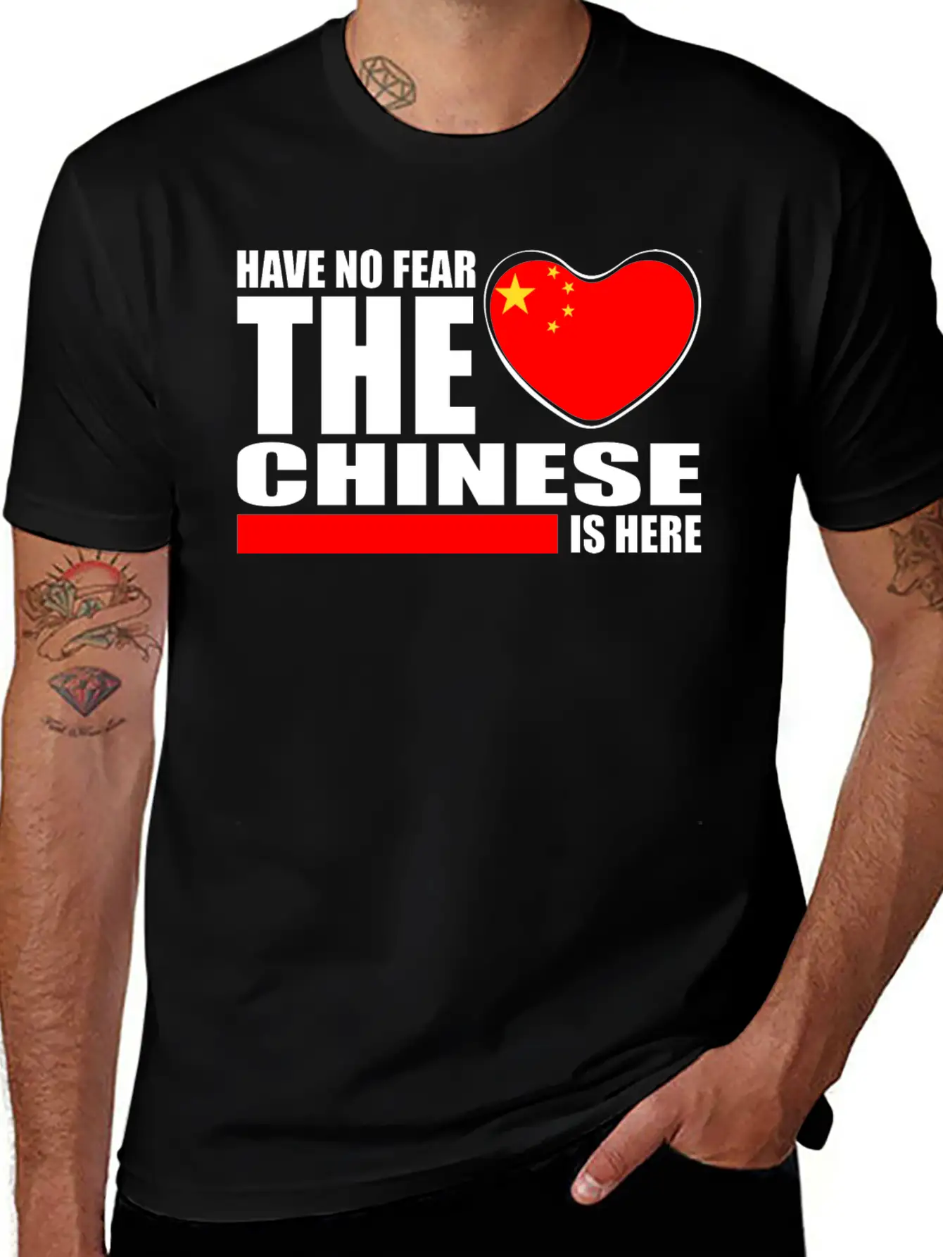 Have No Fear The Chinese Is Here Essential Unisex Summer Tee – Soft Cotton Casual Fit
