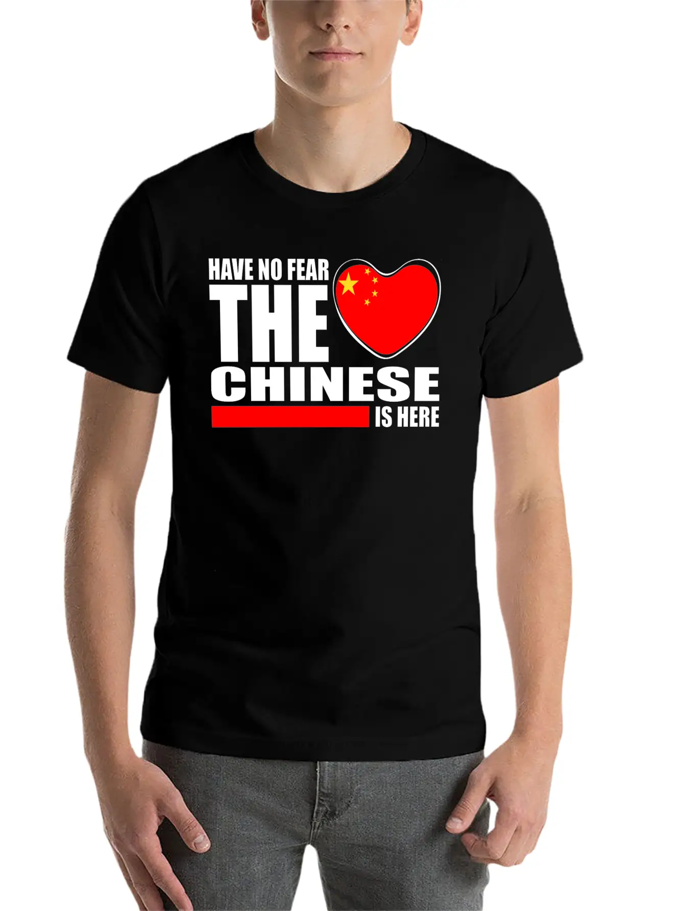Have No Fear The Chinese Is Here Essential Unisex Summer Tee – Soft Cotton Casual Fit