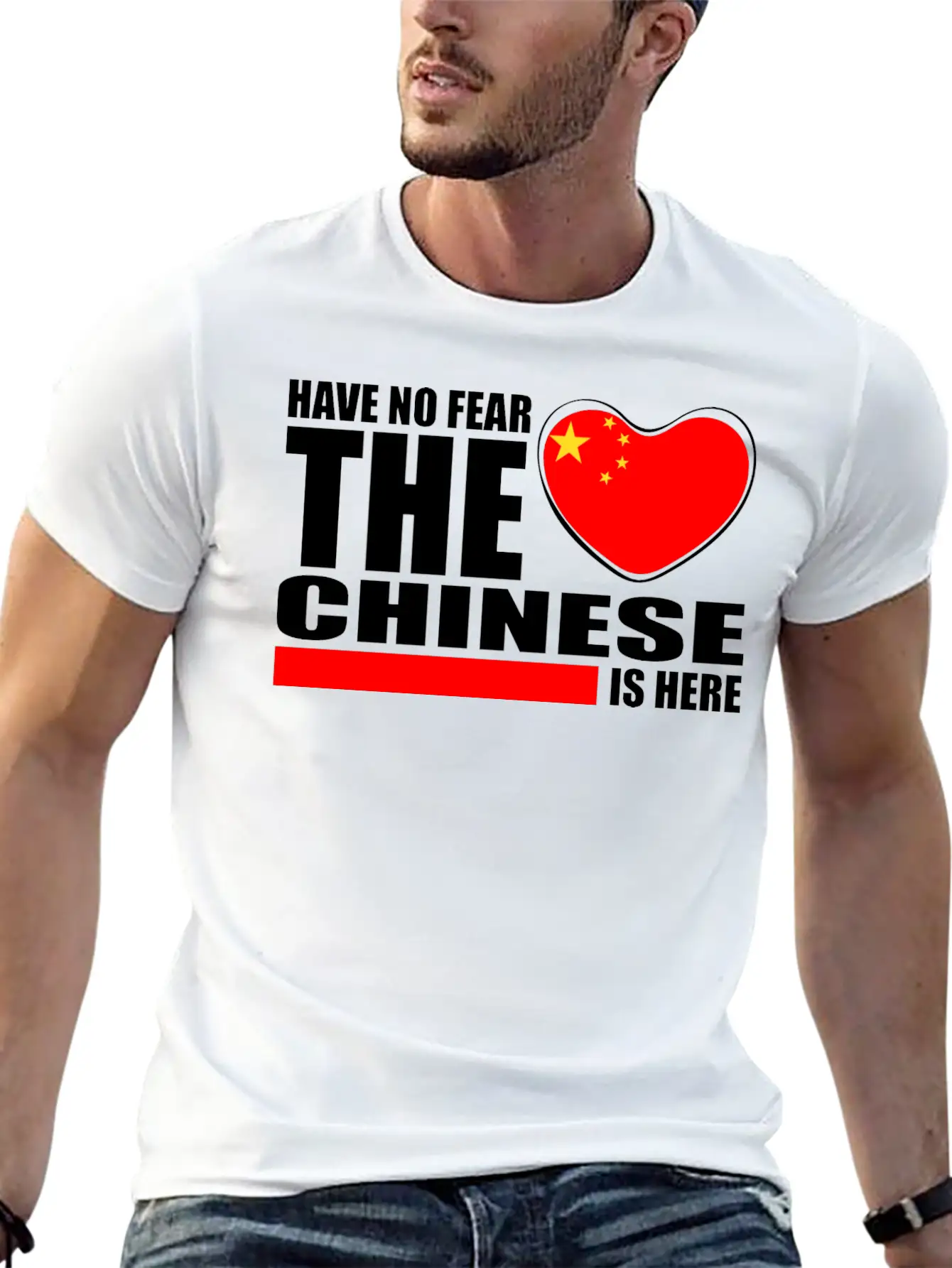 Have No Fear The Chinese Is Here Essential Unisex Summer Tee – Soft Cotton Casual Fit