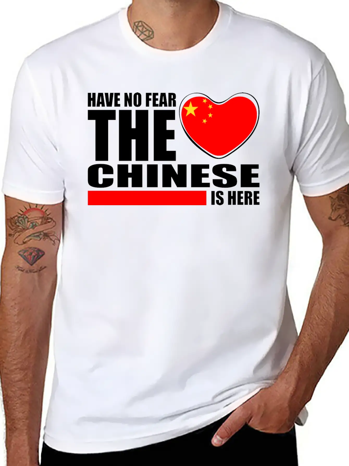 Have No Fear The Chinese Is Here Essential Unisex Summer Tee – Soft Cotton Casual Fit