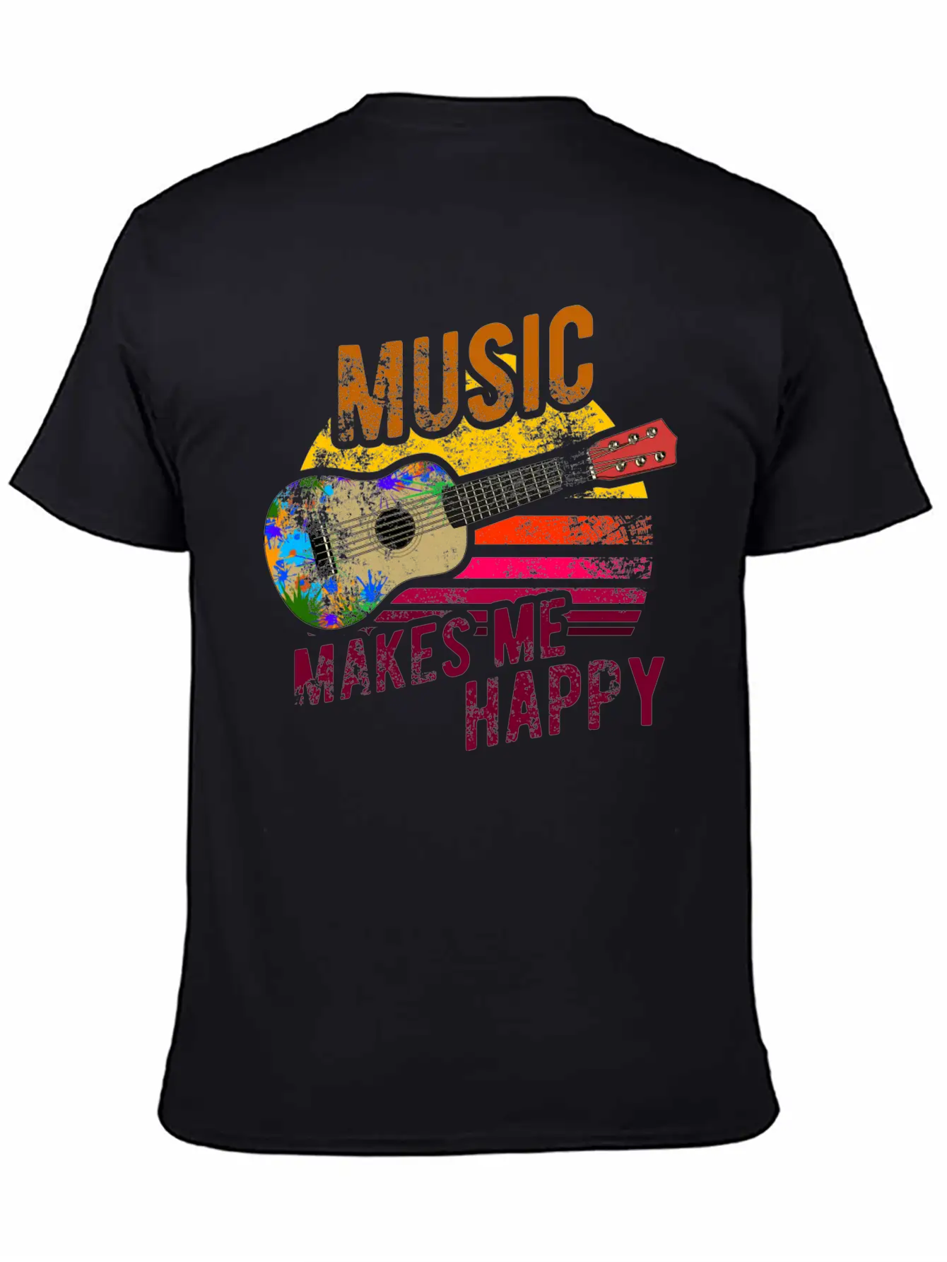 Hawaii Guitar Stylish Everyday T-Shirt – Unisex Basic Cotton Tee